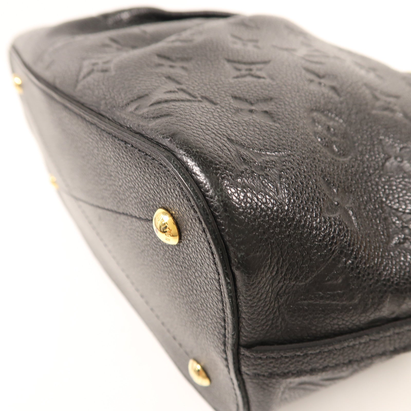 LOUIS VUITTON Monogram Empreinte Mazarine MM金扣手挽肩背兩用袋