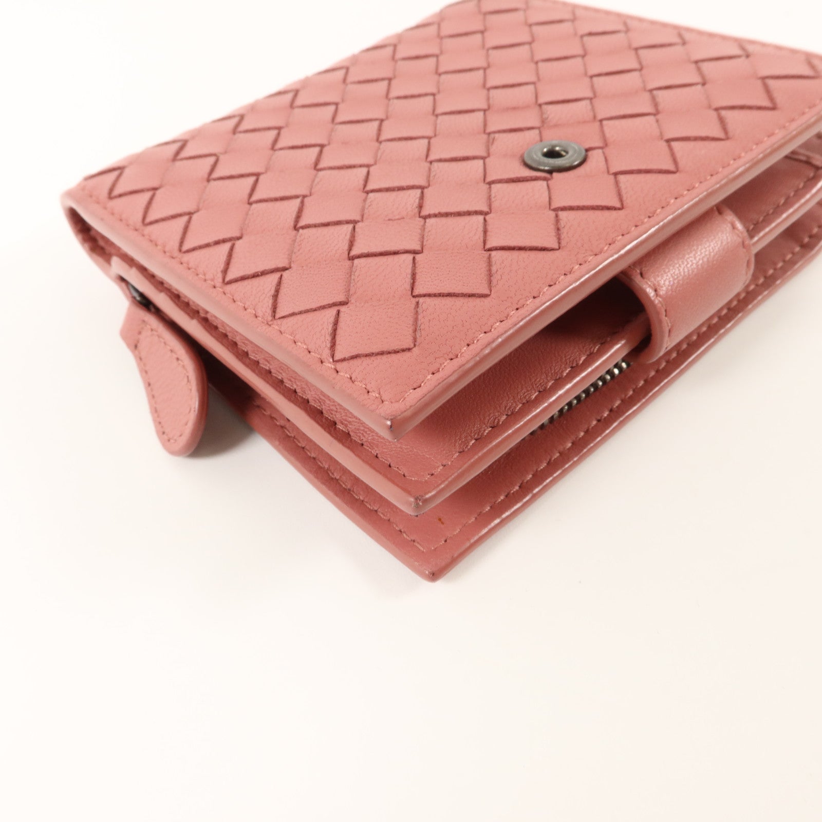 BOTTEGA VENETA 羊皮皮革Bifold Wallet錢包