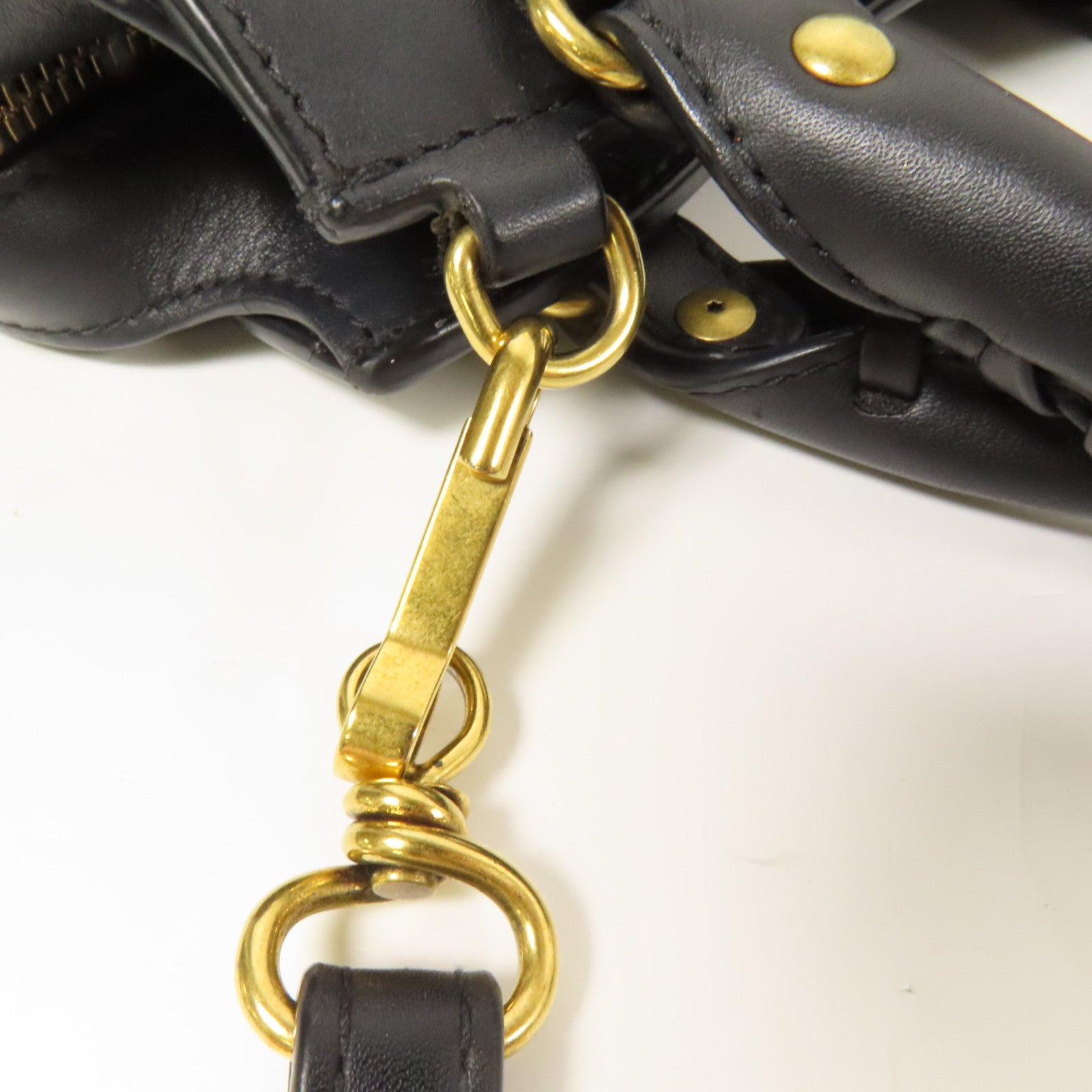 BALENCIAGA 牛皮皮革Mini Neo Classic City金扣手挽肩背兩用袋