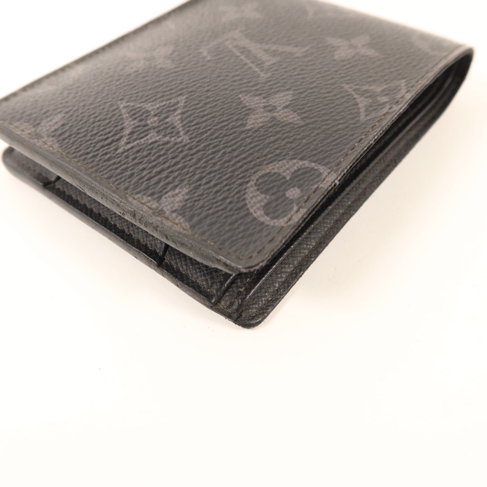 LOUIS VUITTON Monogram Eclipse Multiple Wallet錢包