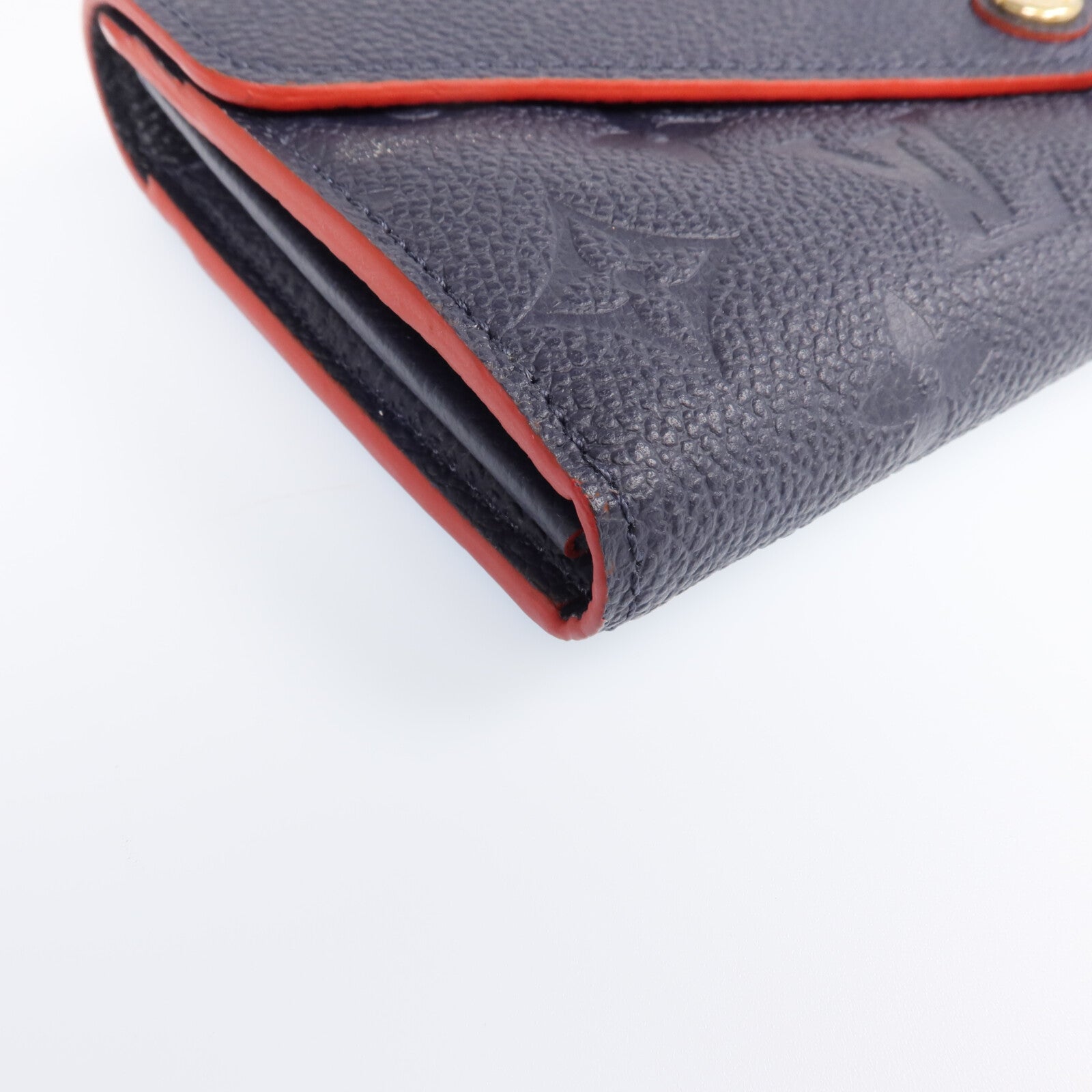 LOUIS VUITTON Monogram Empreinte Sarah金扣長錢包