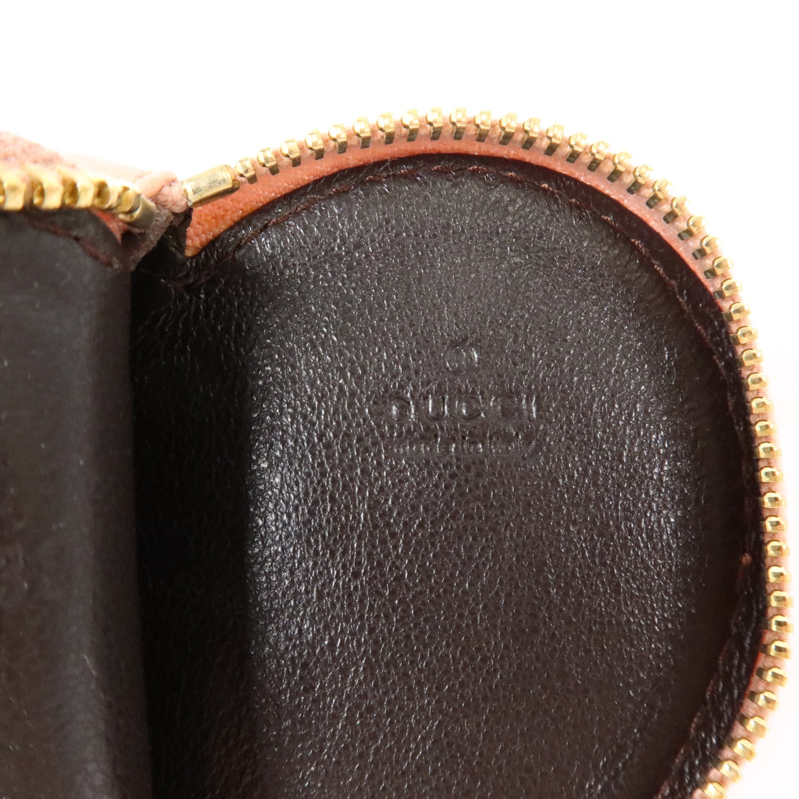 GUCCI 牛皮皮革Coin Case金扣零錢包