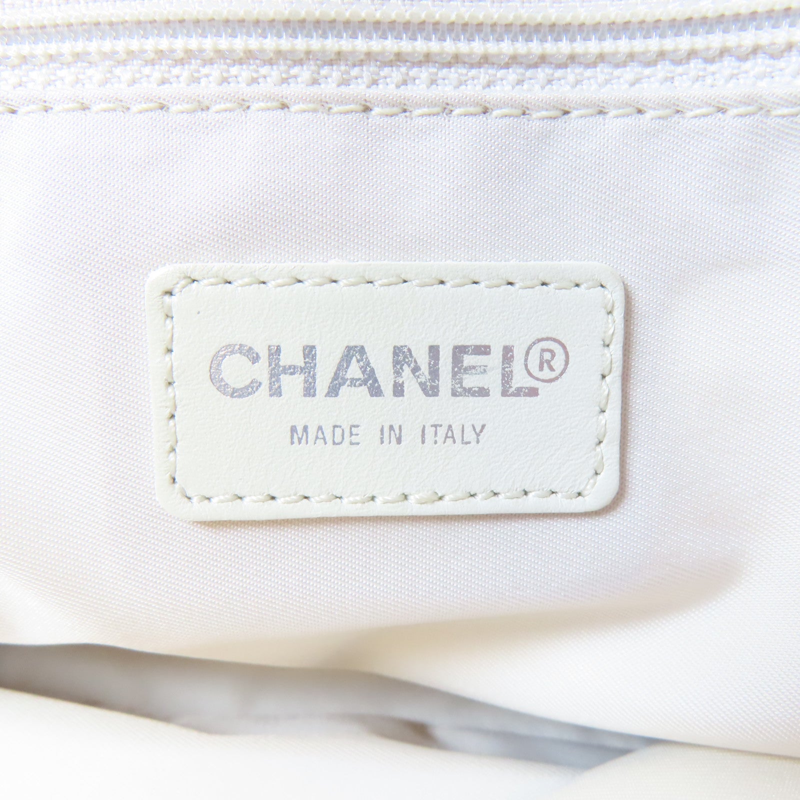 CHANEL 尼龍New Travel Line Tote銀扣手挽袋粉紅色