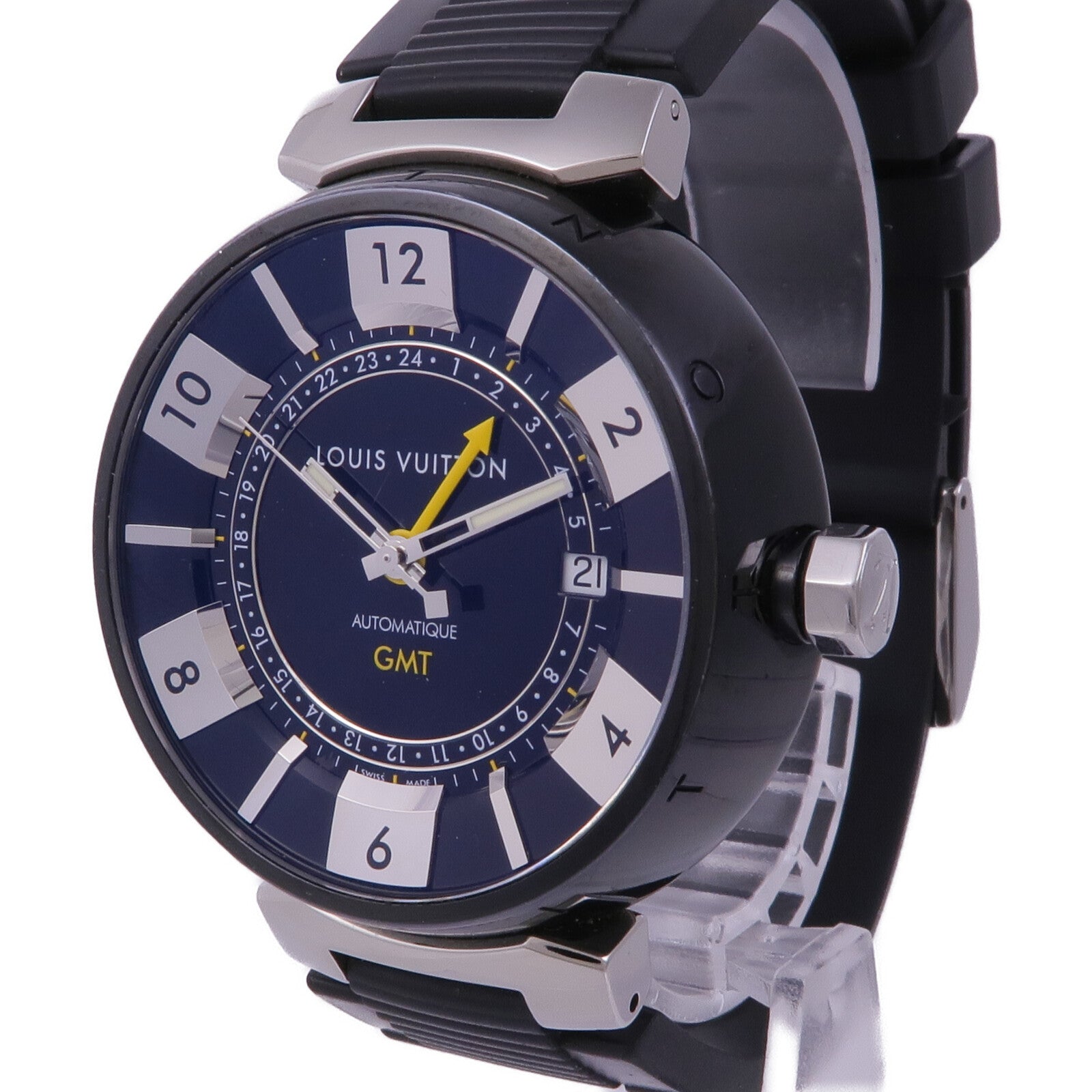 LOUIS VUITTON Tambour GMT Q113K