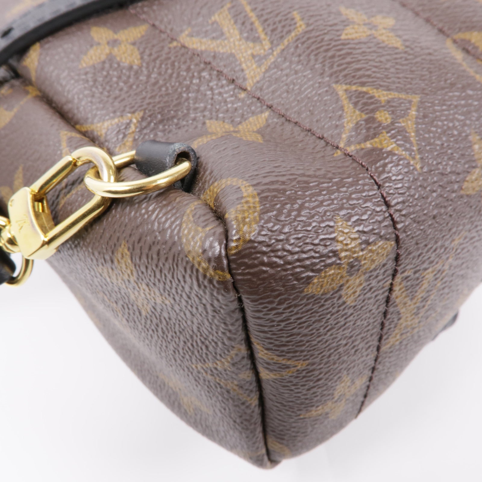 LOUIS VUITTON Monogram Palm Spring Mini金扣背包