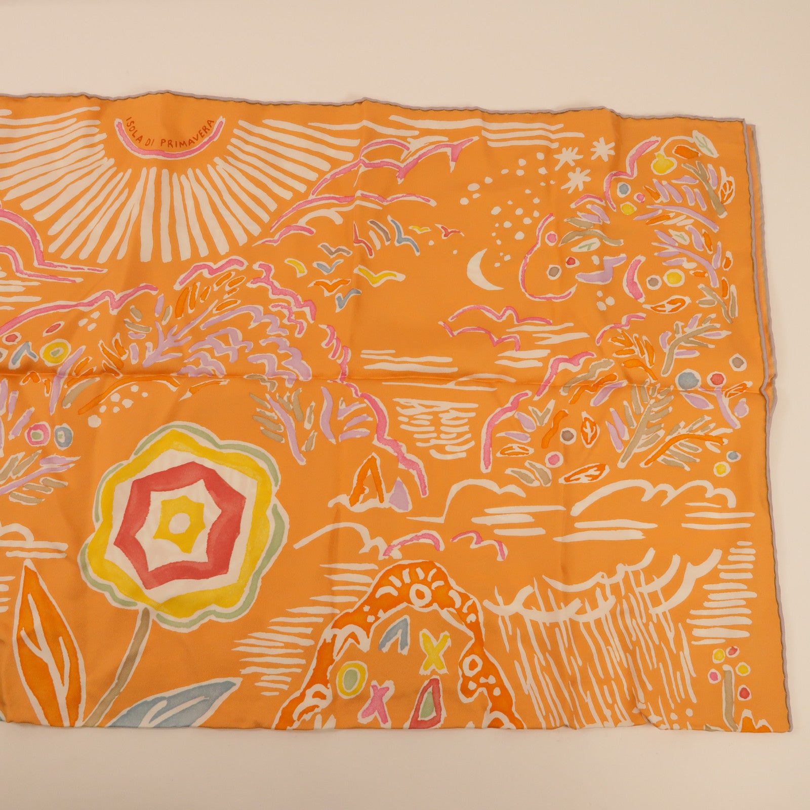 HERMES 絲質Scarf 90x90 絲巾
