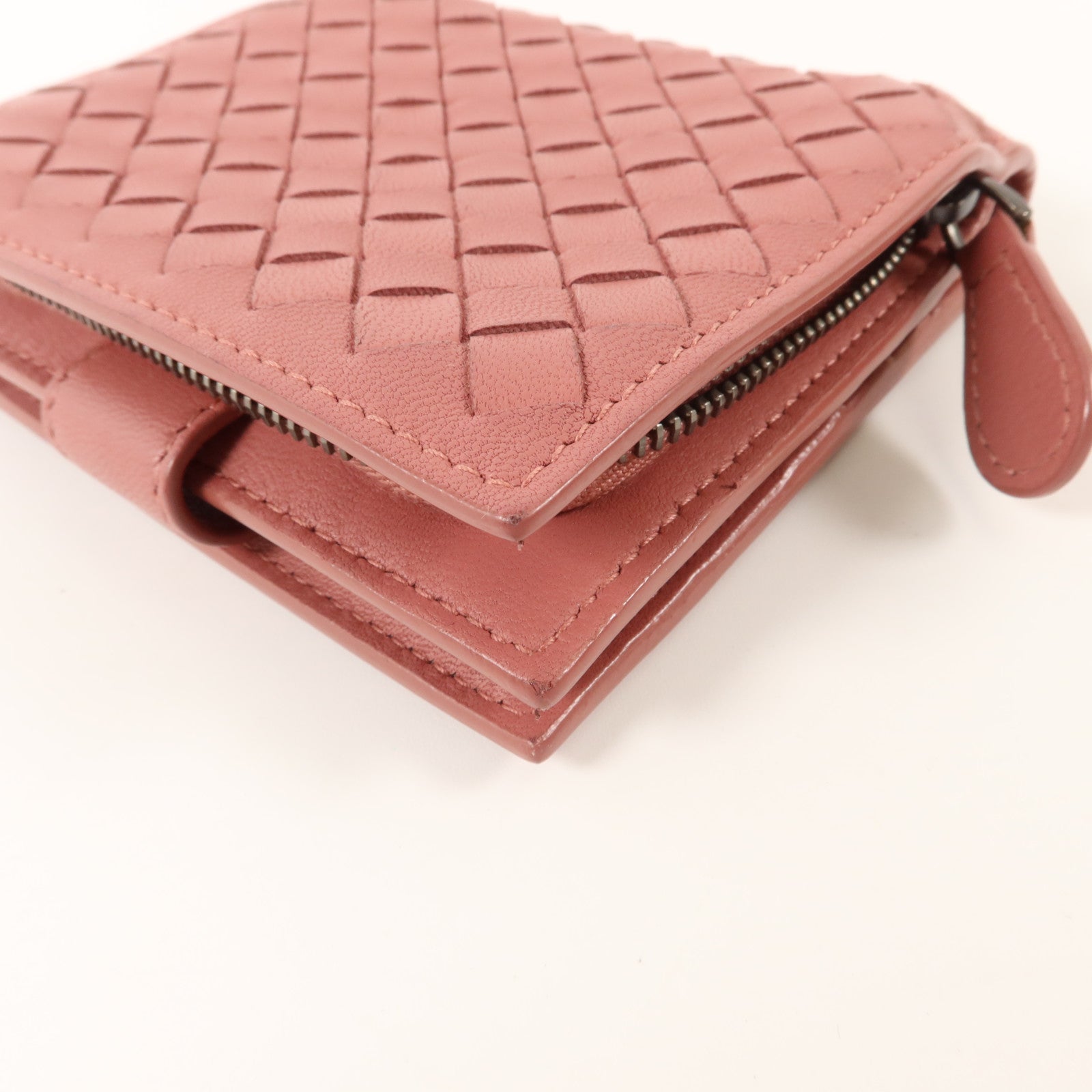 BOTTEGA VENETA 羊皮皮革Bifold Wallet錢包