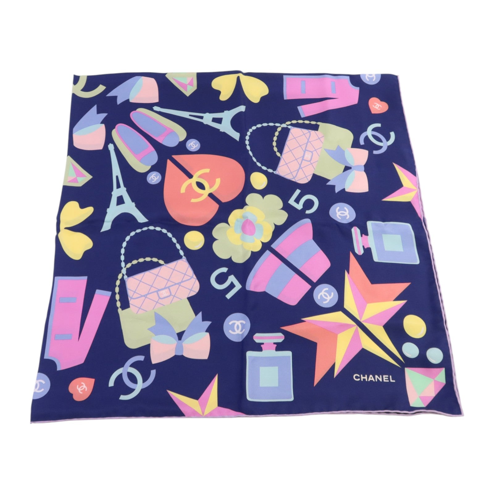 CHANEL 絲質Scarf絲巾