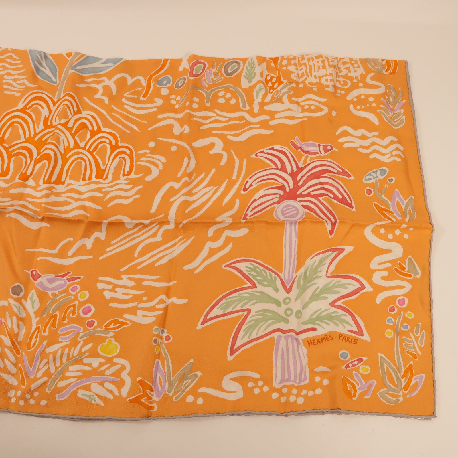 HERMES 絲質Scarf 90x90 絲巾