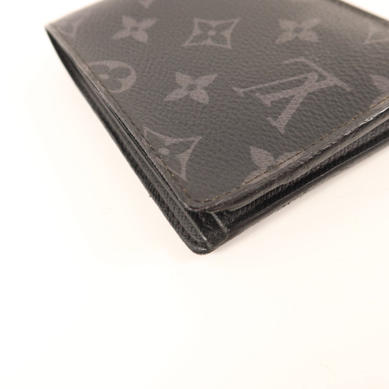 LOUIS VUITTON Monogram Eclipse Multiple Wallet錢包