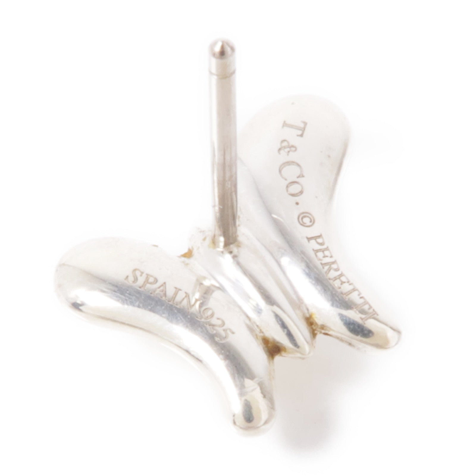 TIFFANY＆CO 925純銀Butterfly Earrings耳環