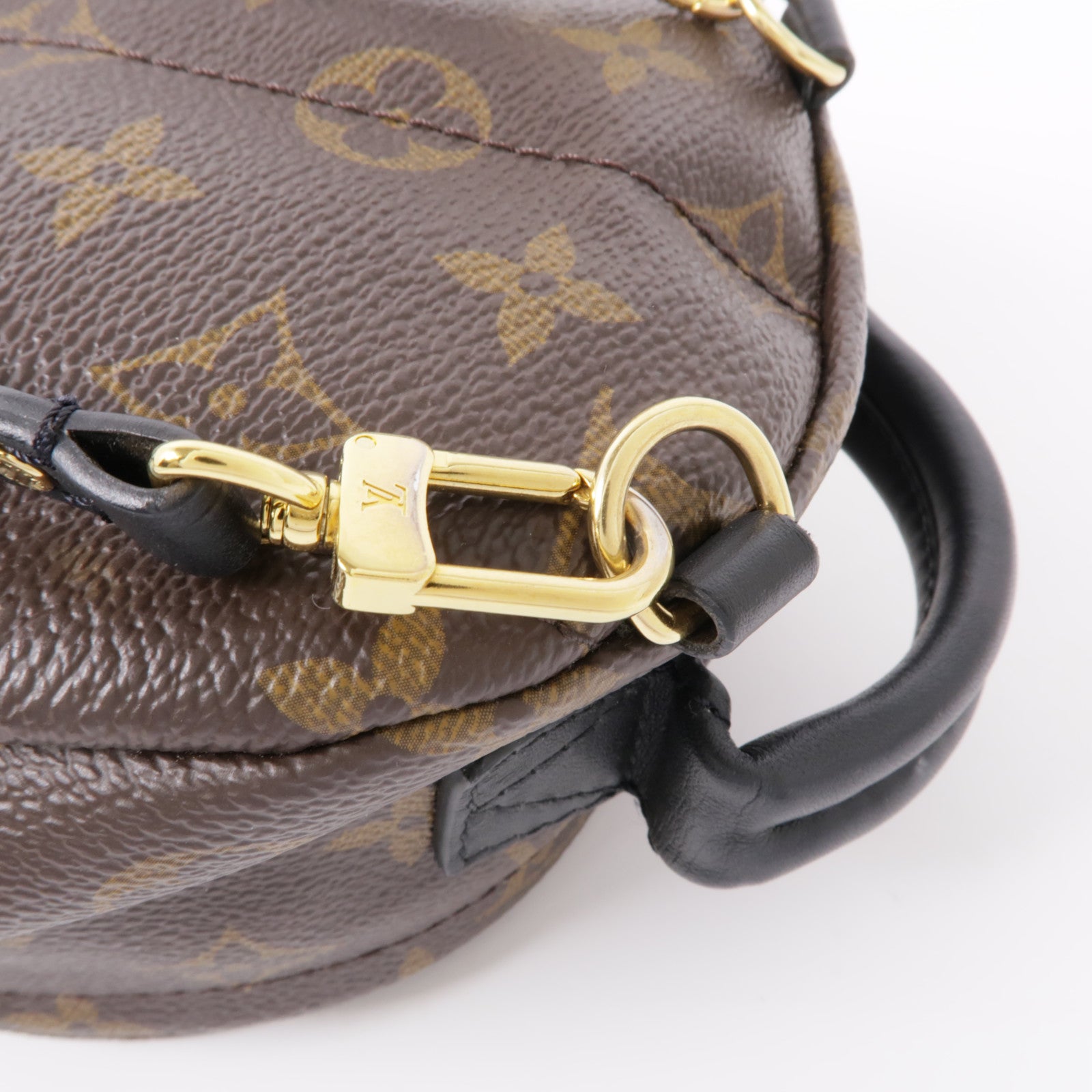 LOUIS VUITTON Monogram Palm Spring Mini金扣背包