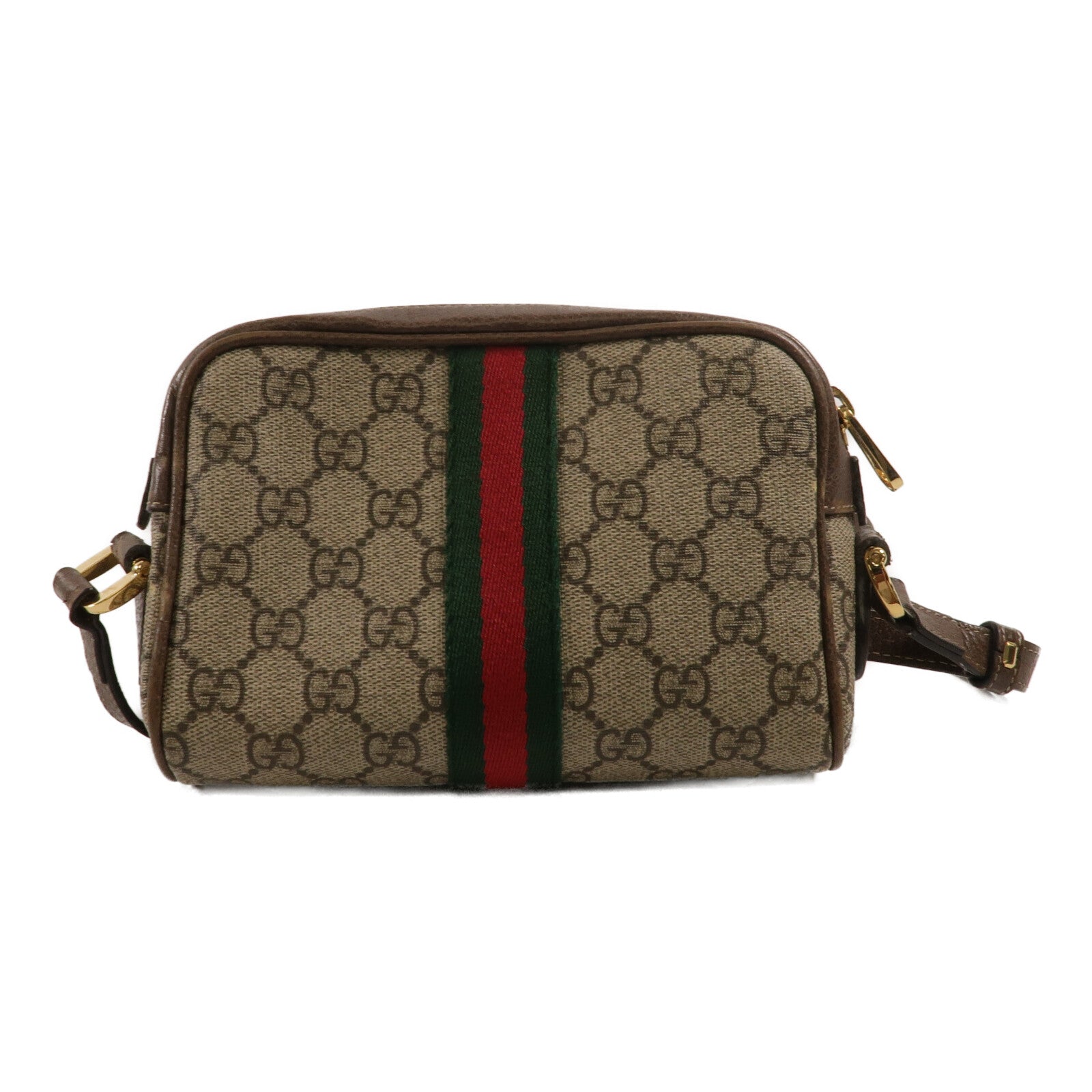 GUCCI 塗層帆布Ophidia Mini肩背袋