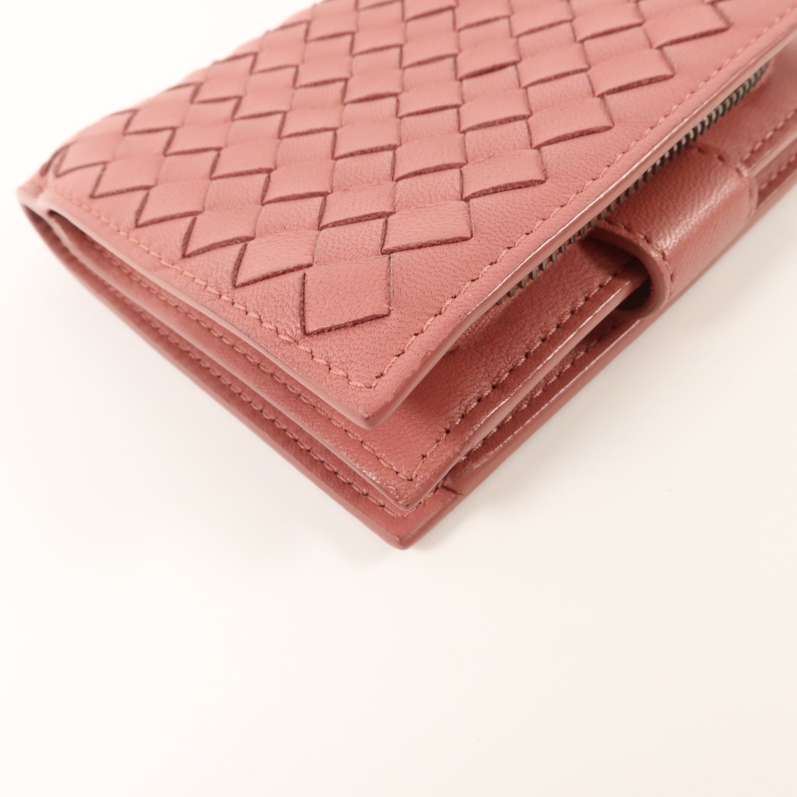 BOTTEGA VENETA 羊皮皮革Bifold Wallet錢包
