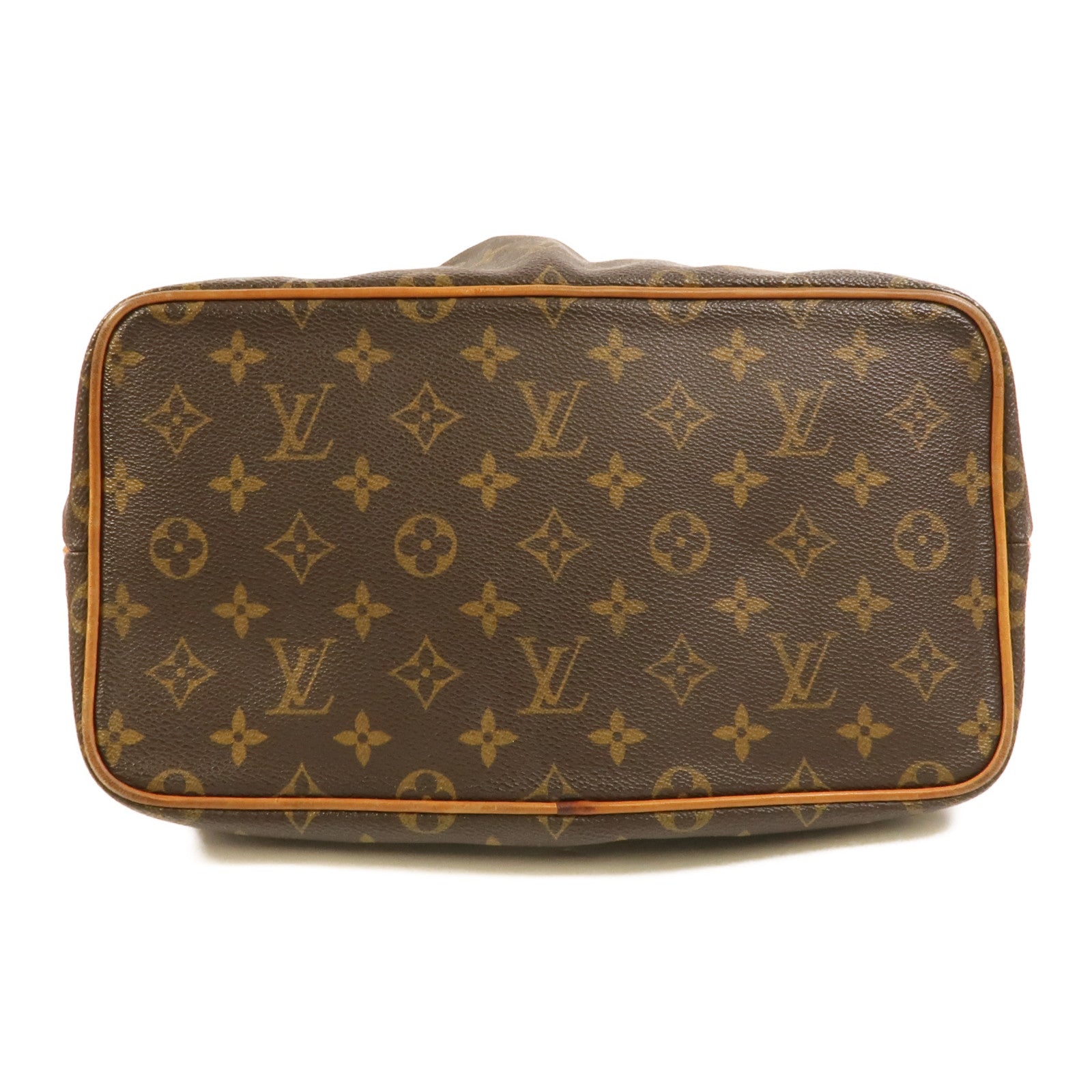 LOUIS VUITTON Monogram Palermo PM金扣手挽肩背兩用袋棕色