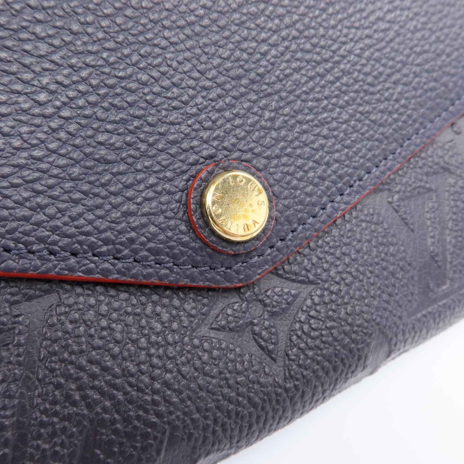 LOUIS VUITTON Monogram Empreinte Sarah金扣長錢包