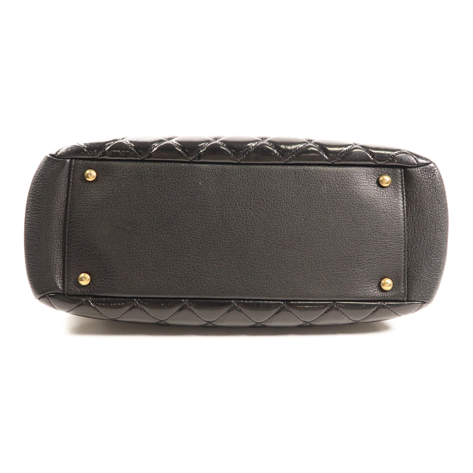 CHANEL 漆皮皮革Chain Shoulder金扣肩背袋