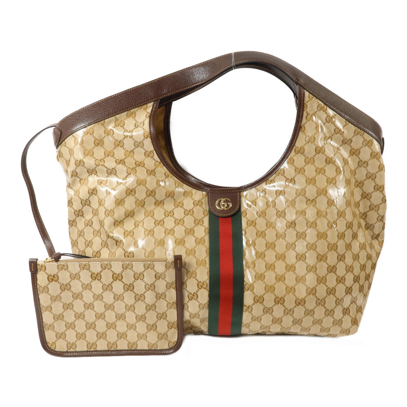 GUCCI 塗層帆布Giglio Large Tote Bag手挽袋