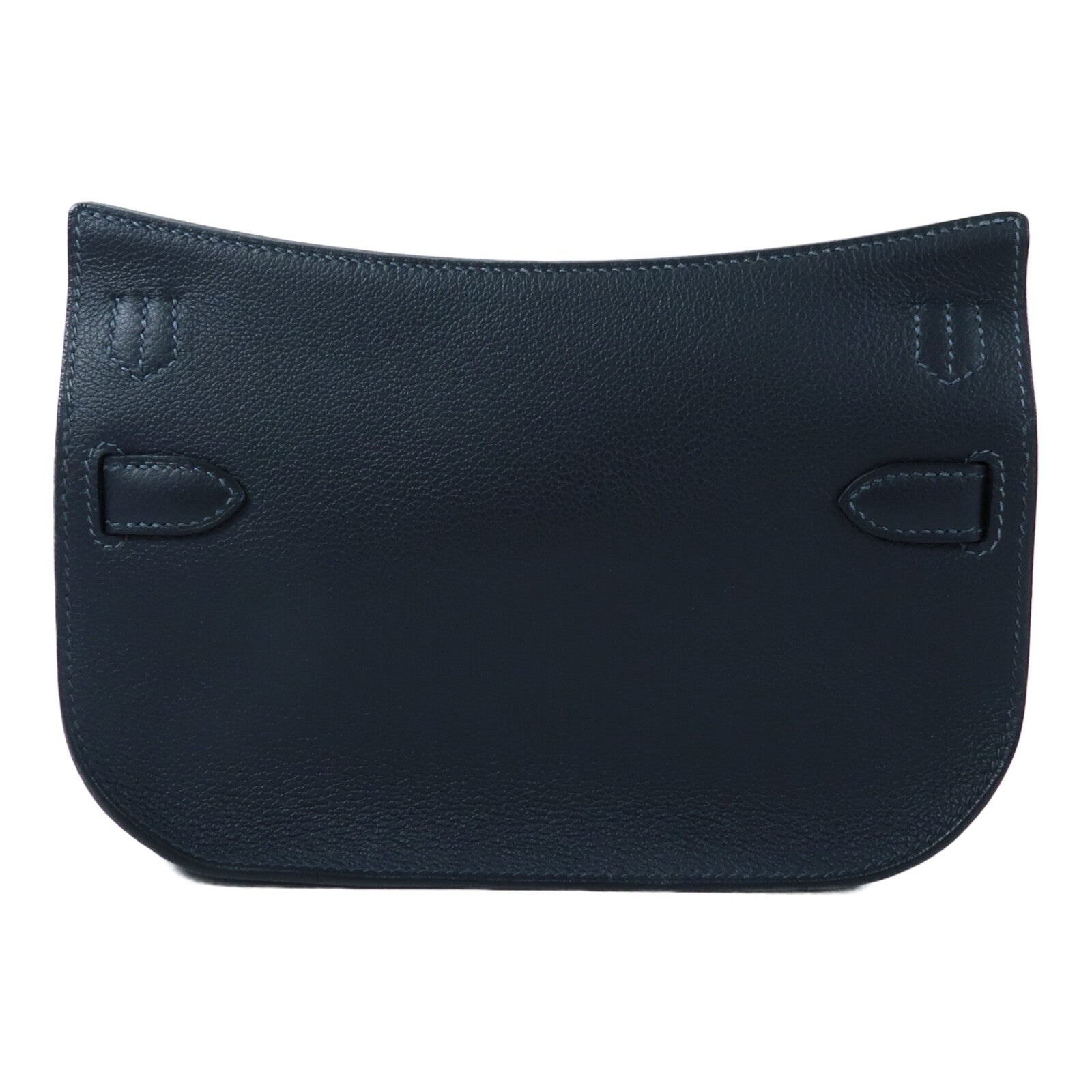 HERMES Evercolor皮革Mini Jypsiere肩背袋Vert Rousseau