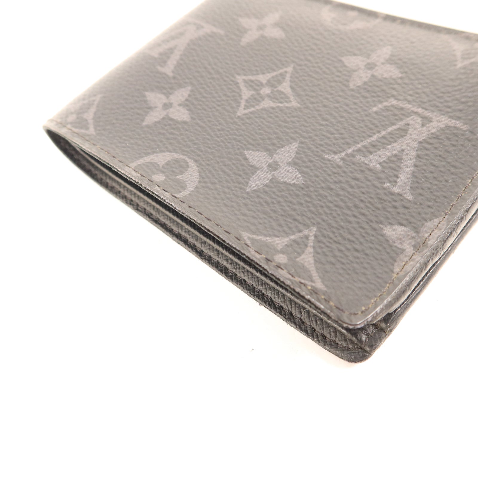 LOUIS VUITTON Monogram Eclipse Multiple Wallet錢包
