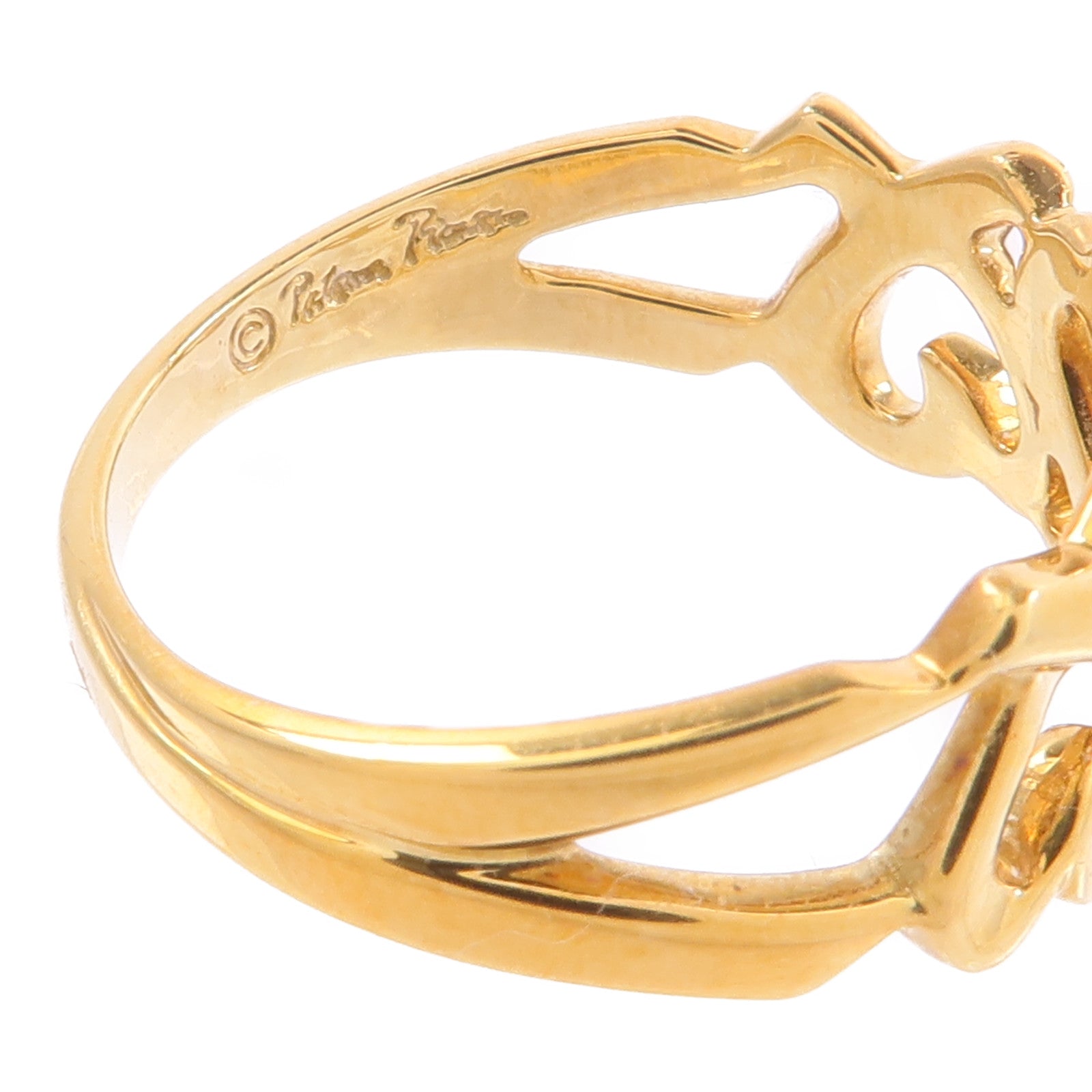 TIFFANY＆CO 18K黃金Paloma Picasso Loving Ring戒指