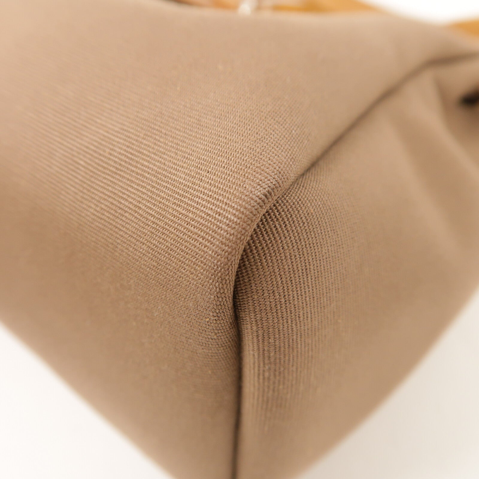 HERMES 帆布Herbag PM手挽肩背兩用袋Etoupe/Natural Sable