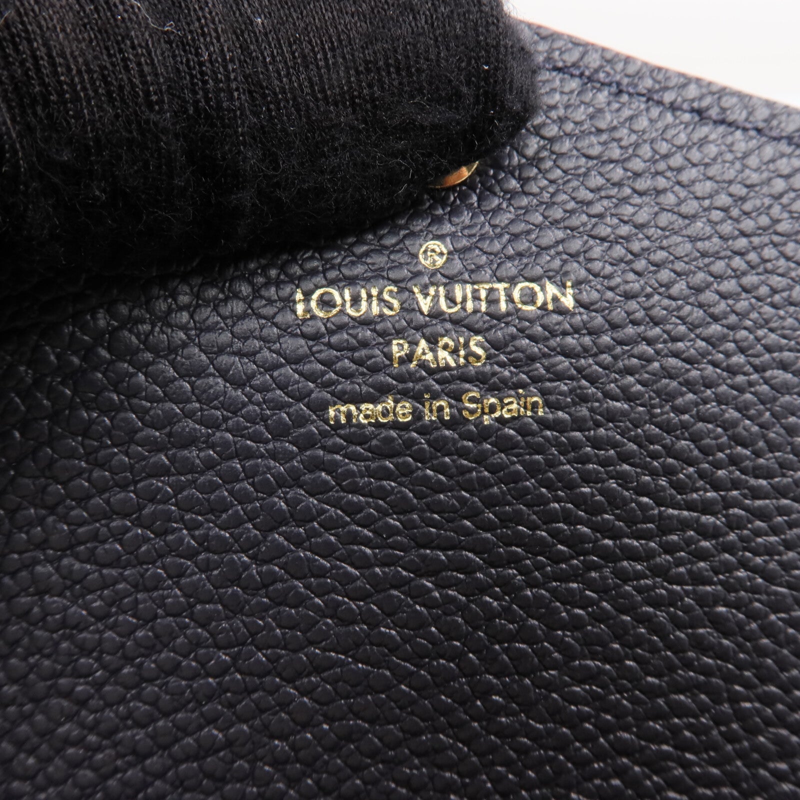 LOUIS VUITTON Monogram Empreinte Sarah金扣長錢包