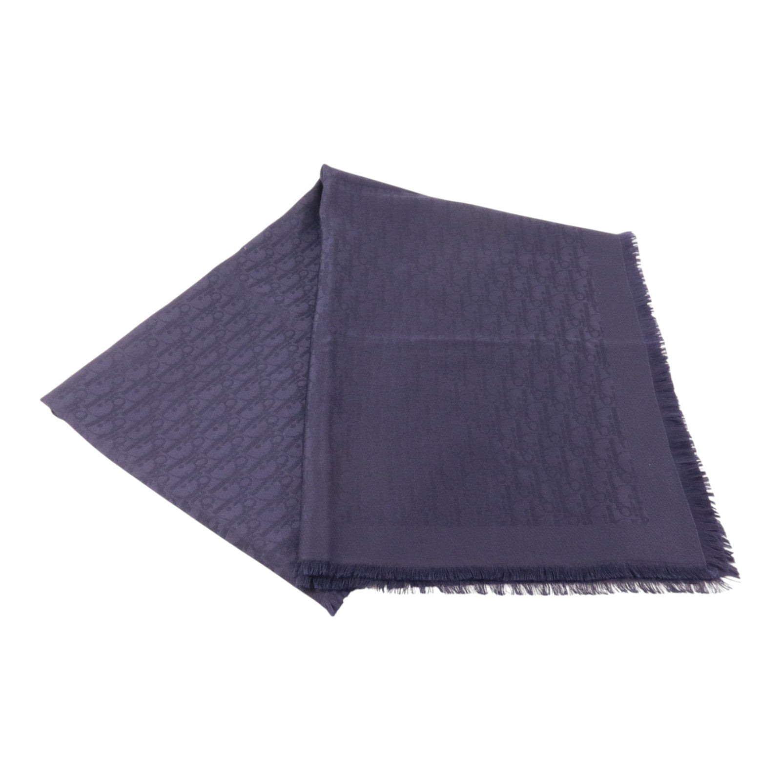 Dior 羊毛/絲質Oblique Stole 71x194cm絲巾