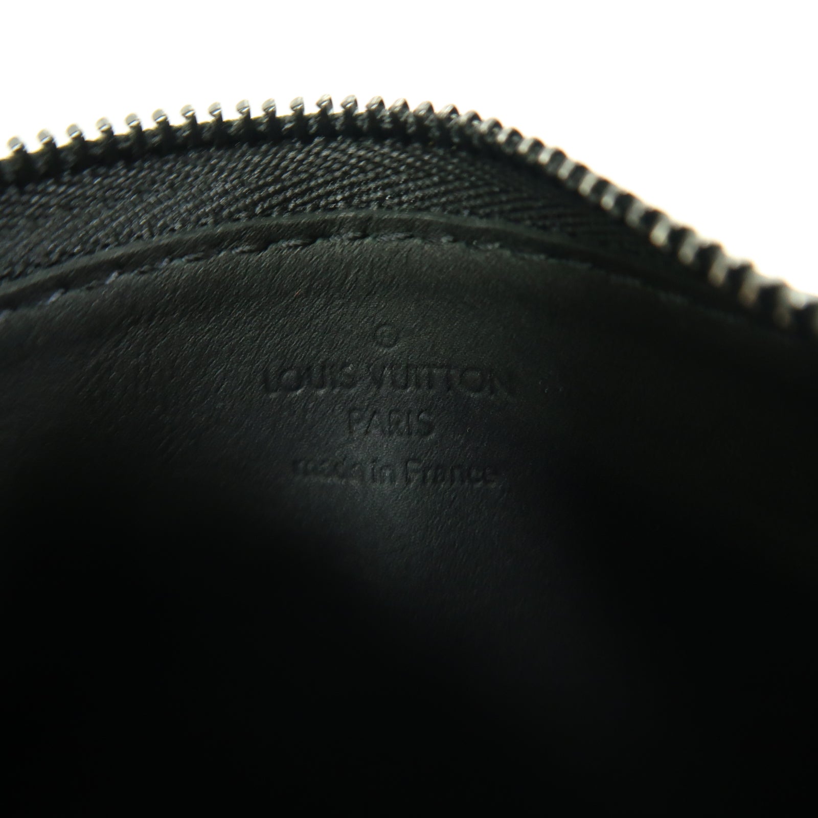 LOUIS VUITTON Monogram Shadow Gaston黑扣肩背袋黑色