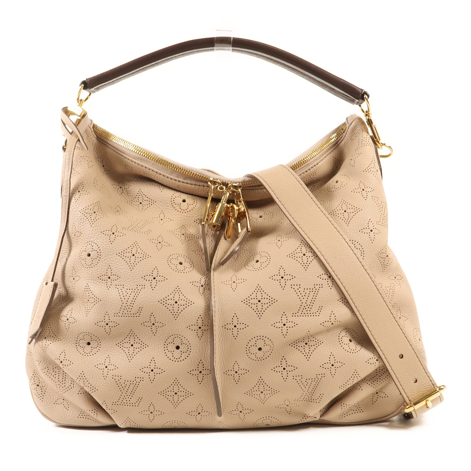 LOUIS VUITTON Mahina Selene MM金扣手挽肩背兩用袋