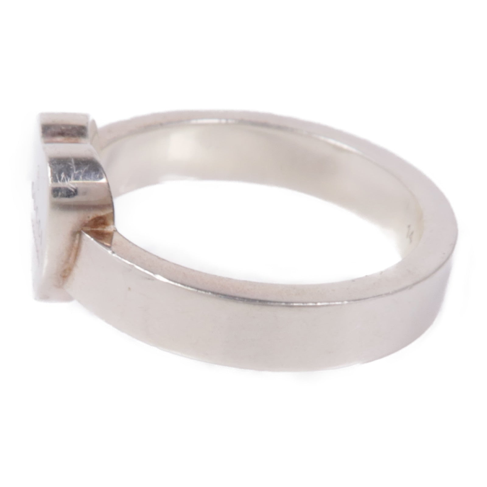 GUCCI 925純銀Heart Ring戒指US#6.75
