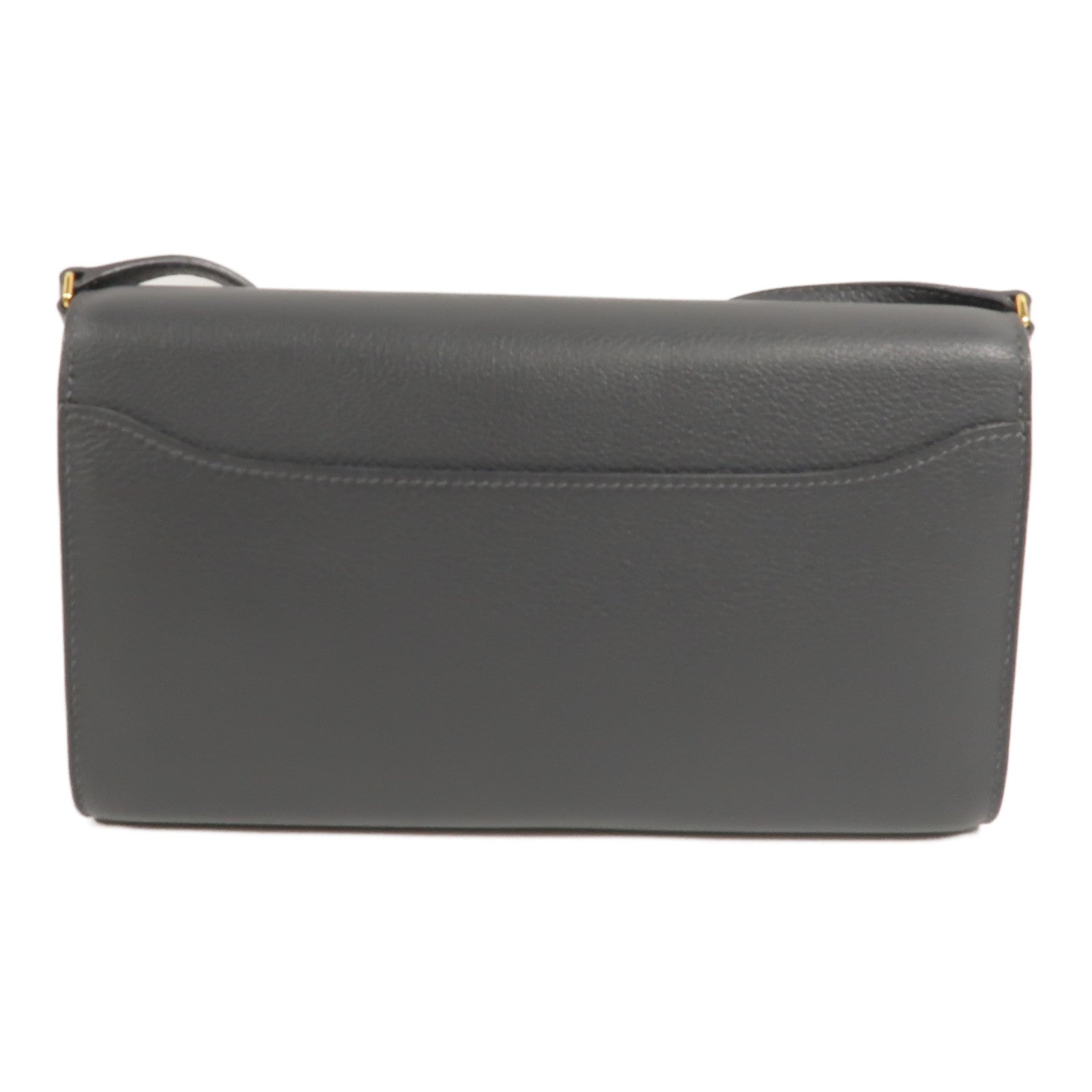 HERMES Evercolor皮革Constance To Go肩背袋Ardoise