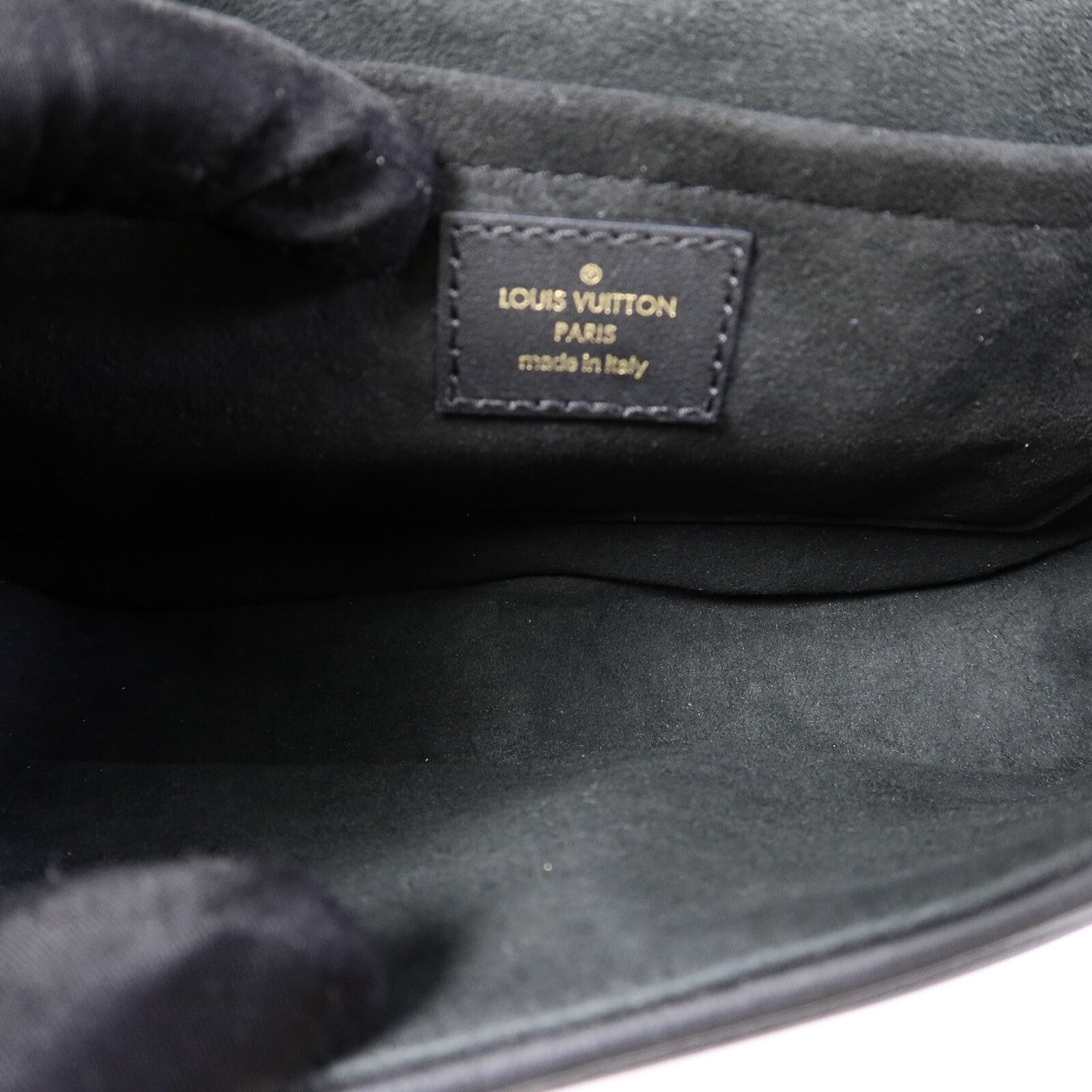LOUIS VUITTON 牛皮皮革New Wave PM鏈帶手挽肩背兩用袋