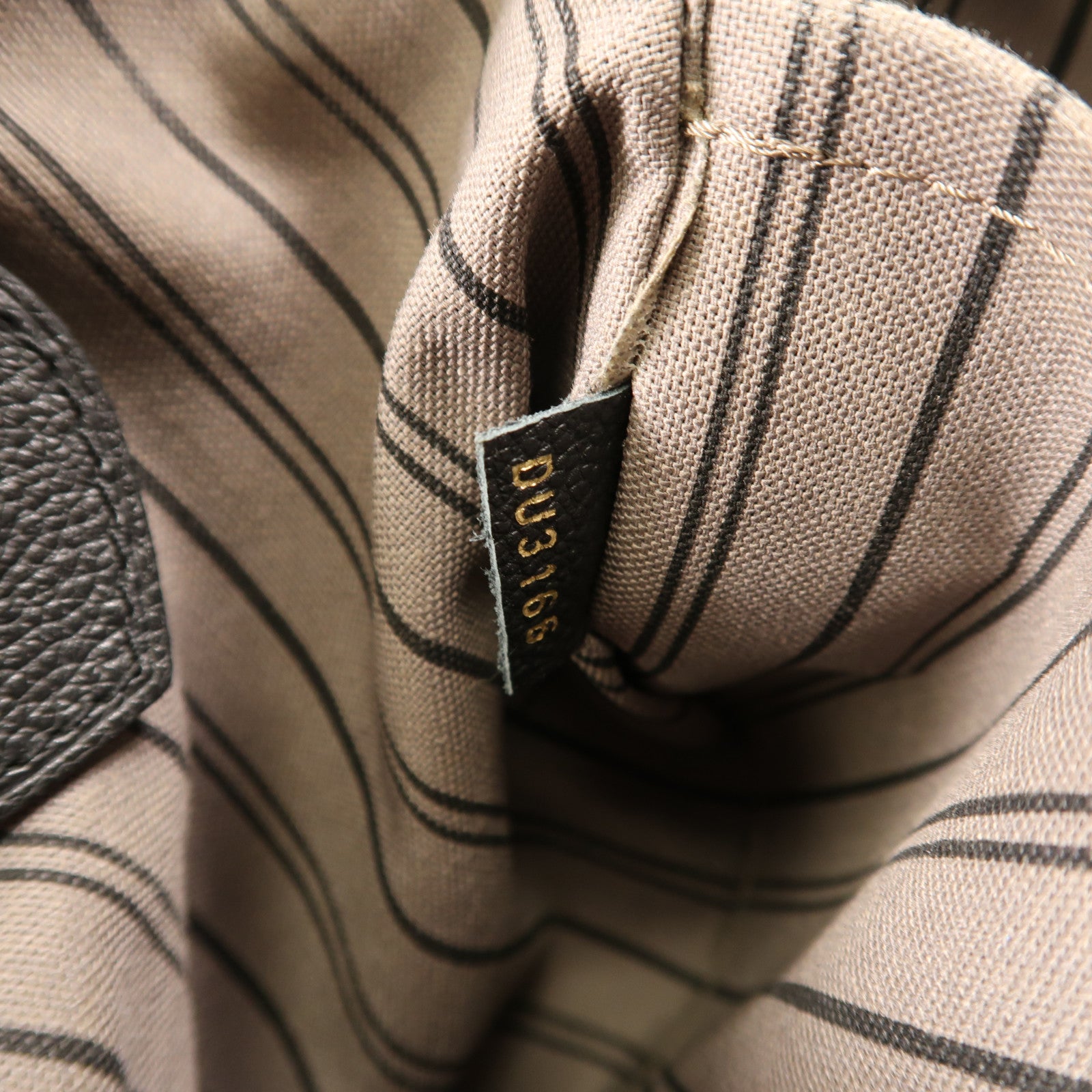 LOUIS VUITTON Monogram Empreinte Mazarine MM金扣手挽肩背兩用袋