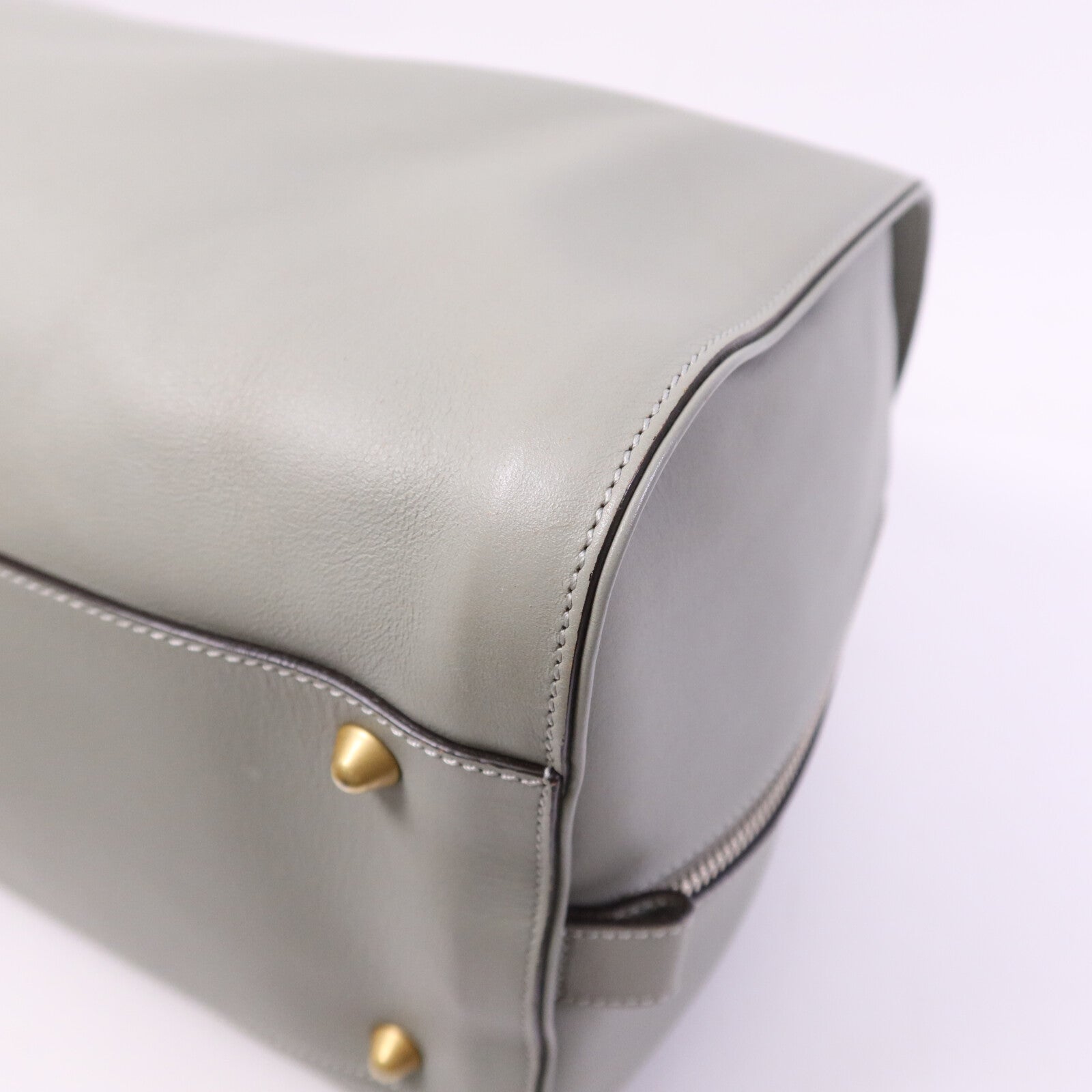 Chloe 牛皮皮革Aurore Handbag金扣手挽袋