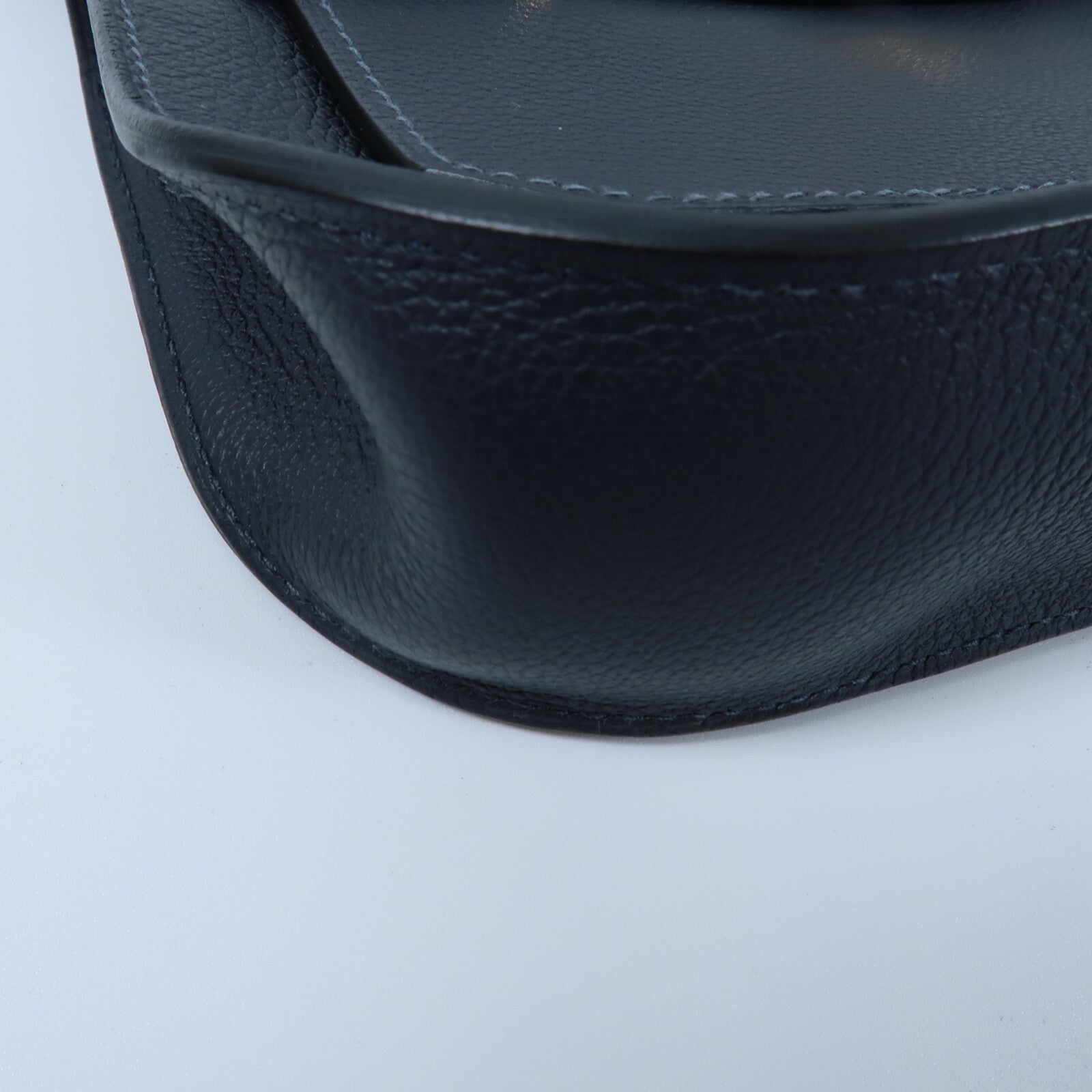 HERMES Evercolor皮革Mini Jypsiere肩背袋Vert Rousseau