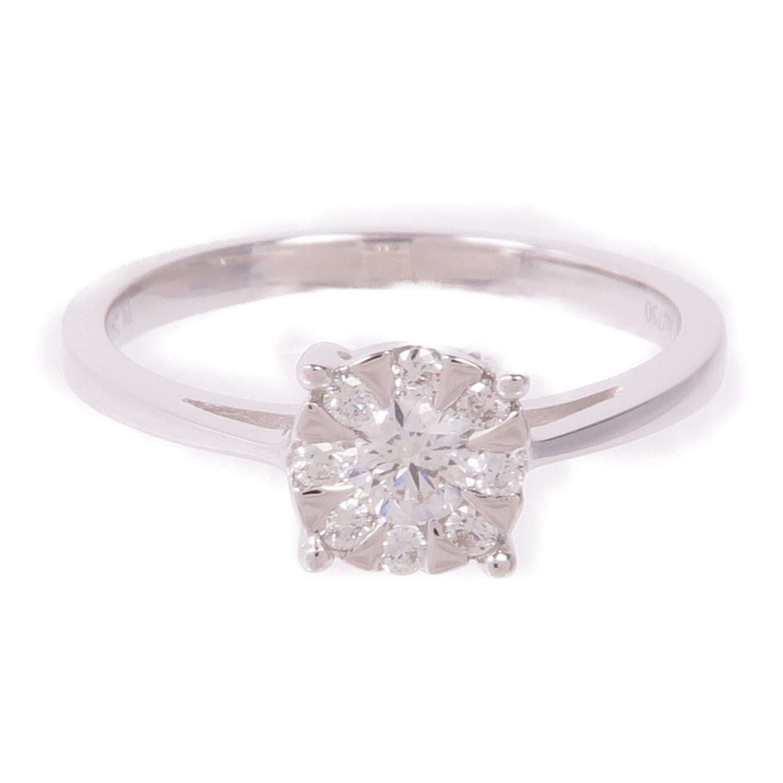 JEWELRY 18K白金Diamond Ring鑽石戒指US#6