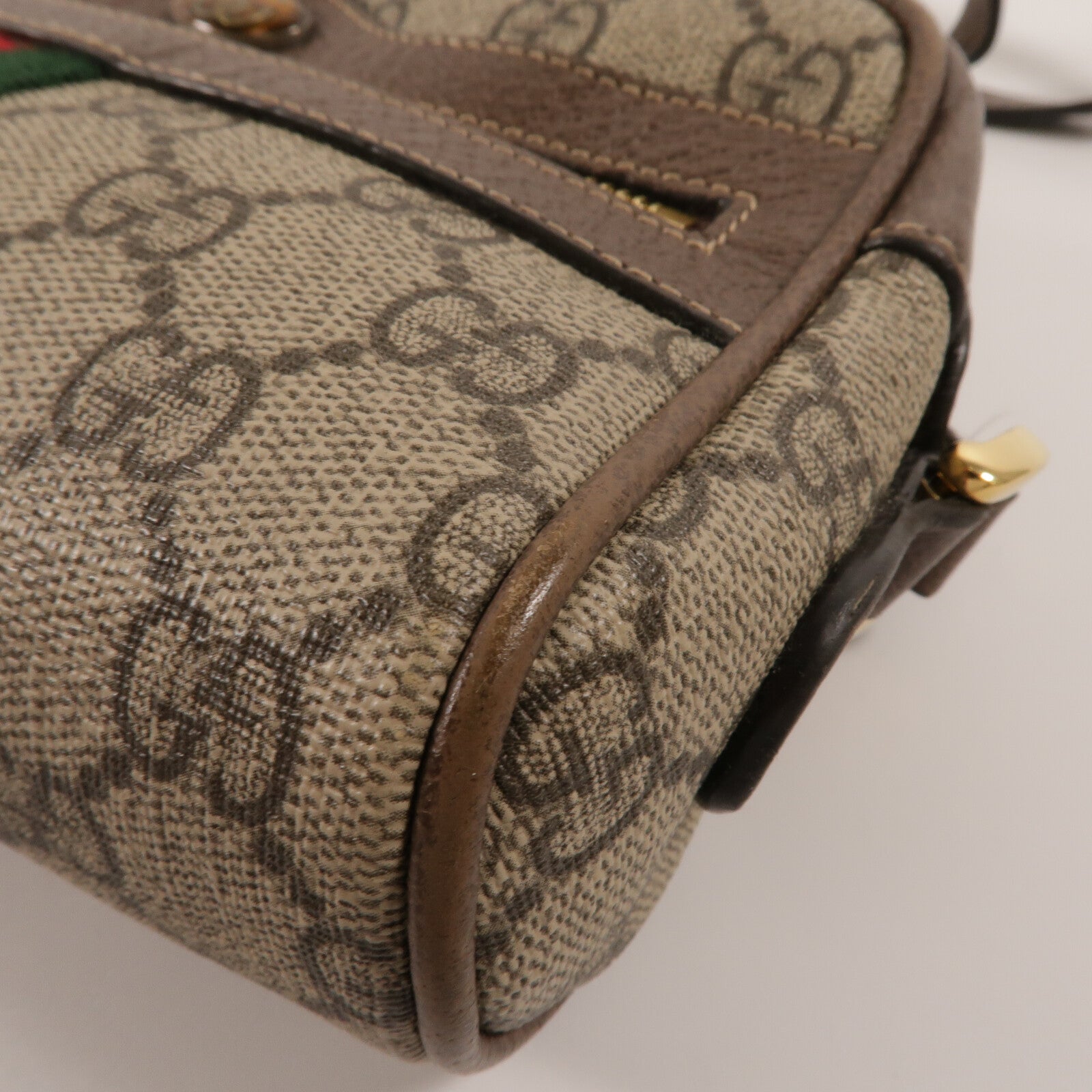 GUCCI 塗層帆布Ophidia Mini肩背袋