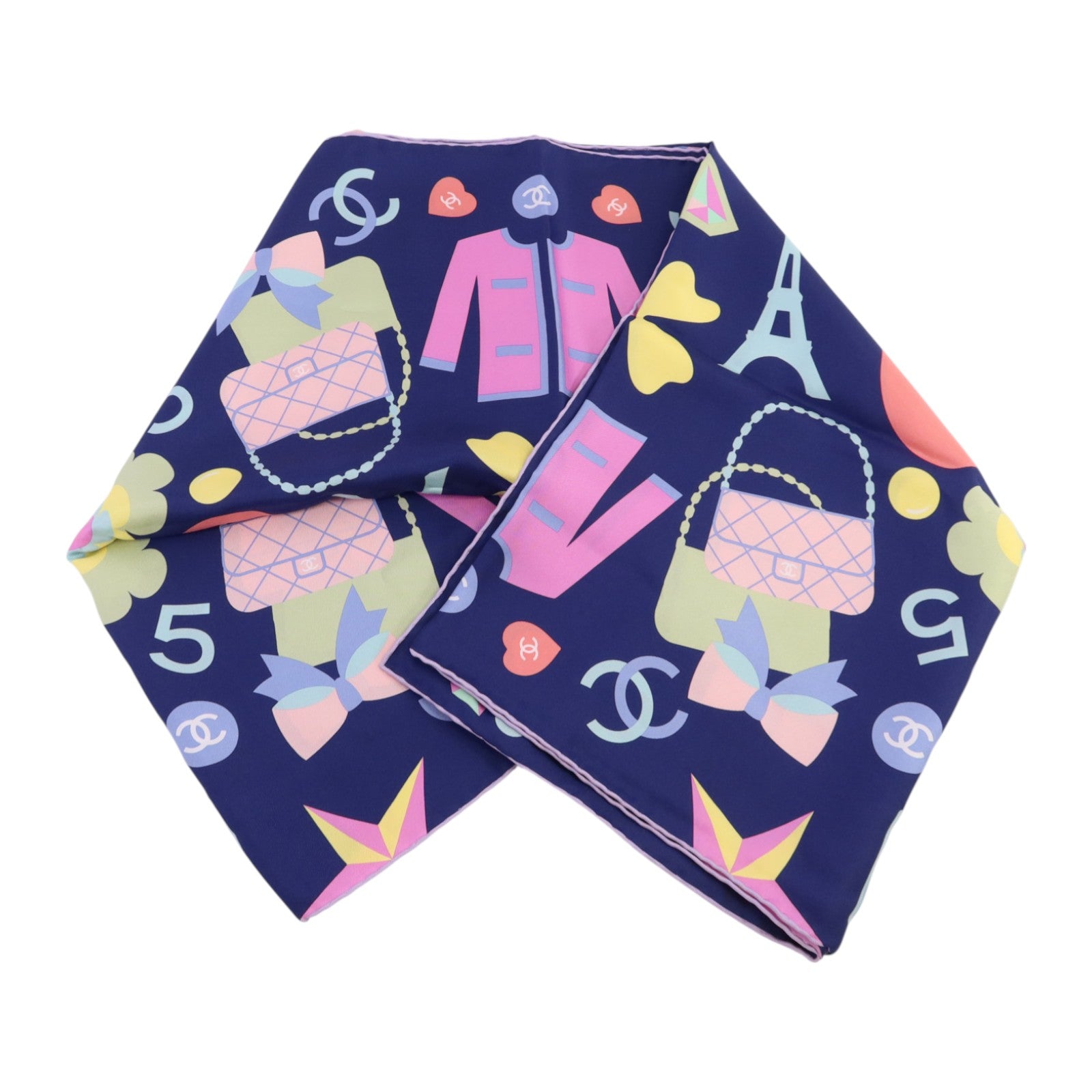 CHANEL 絲質Scarf絲巾