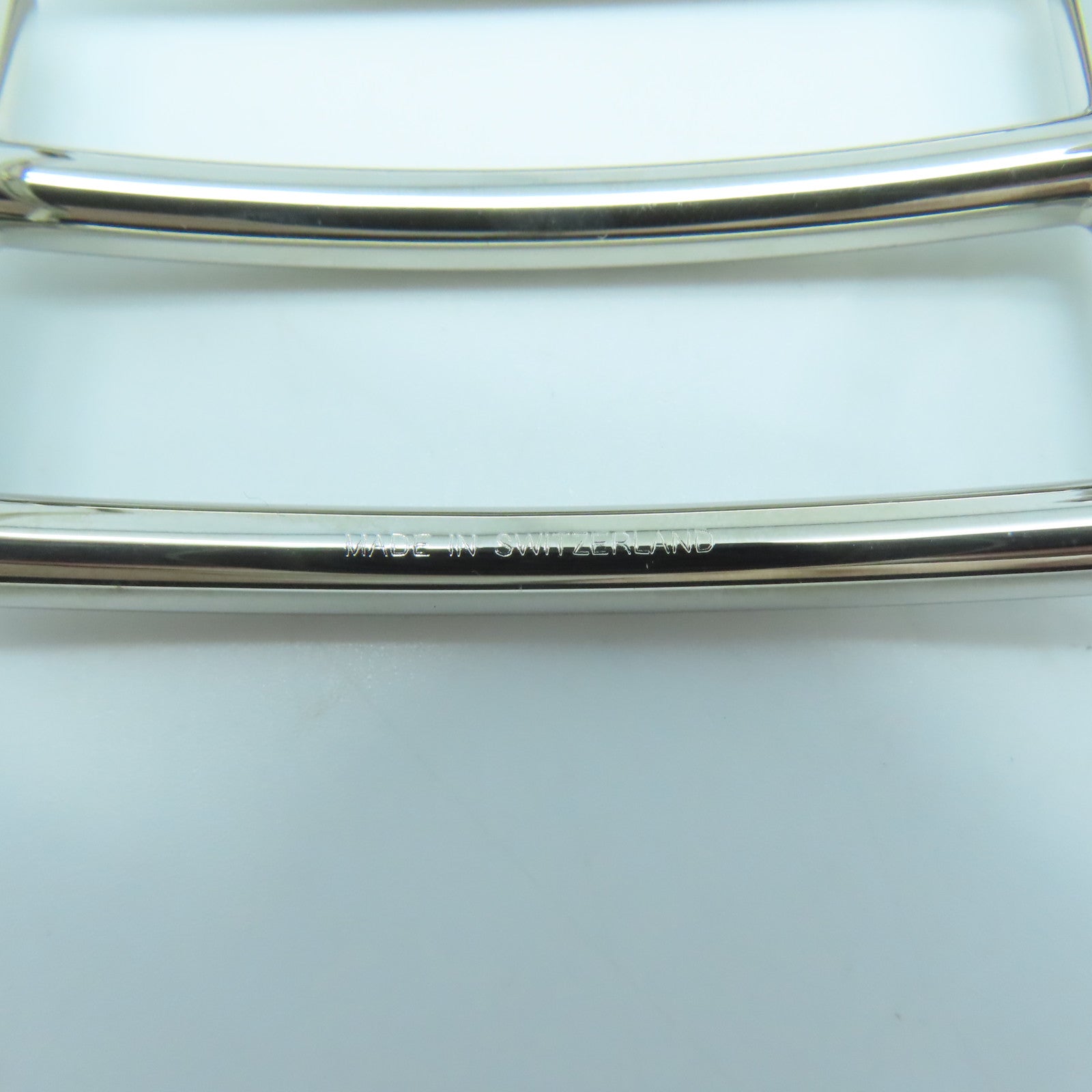 HERMES 【激減優惠】Swift皮革/Epsom皮革Belt 110cm銀扣黑色/灰色