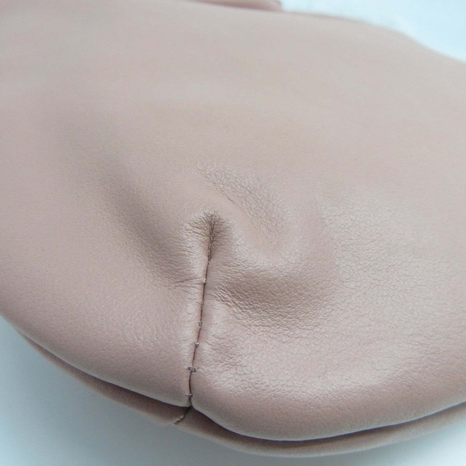 ANTEPRIMA 【清倉大減價】牛皮皮革2 Way Shoulder銀扣鏈帶手挽肩背兩用袋粉紅色