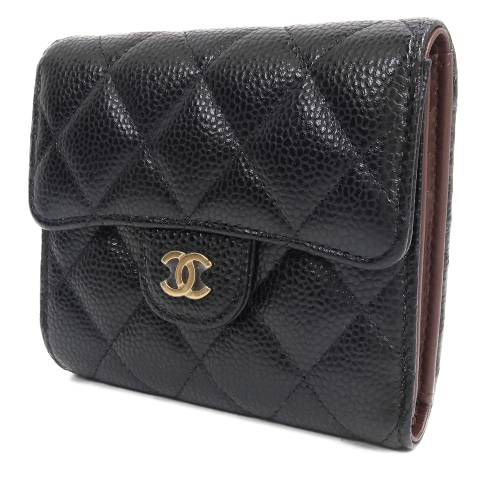 CHANEL 牛皮皮革Classic Small Flap Wallet錢包