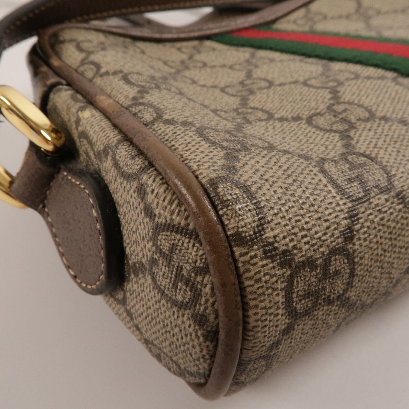 GUCCI 塗層帆布Ophidia Mini肩背袋