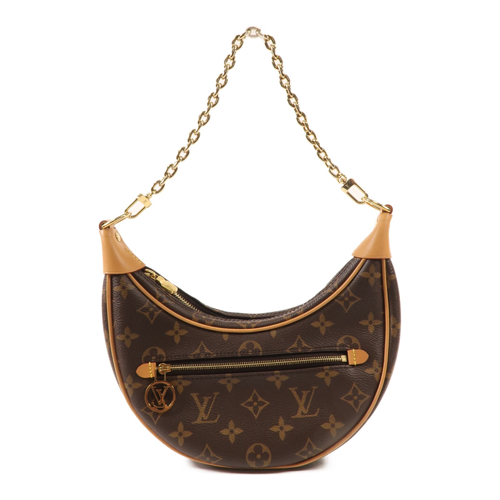 LOUIS VUITTON Monogram Loop金扣肩背袋