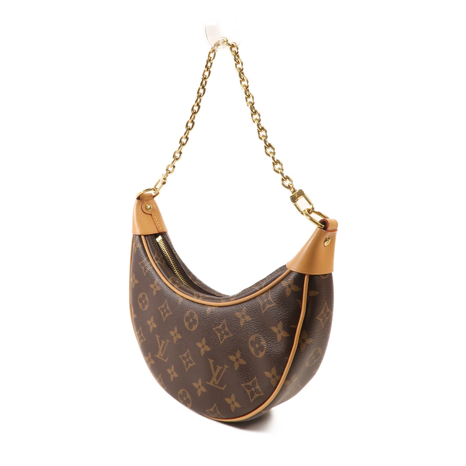 LOUIS VUITTON Monogram Loop金扣肩背袋