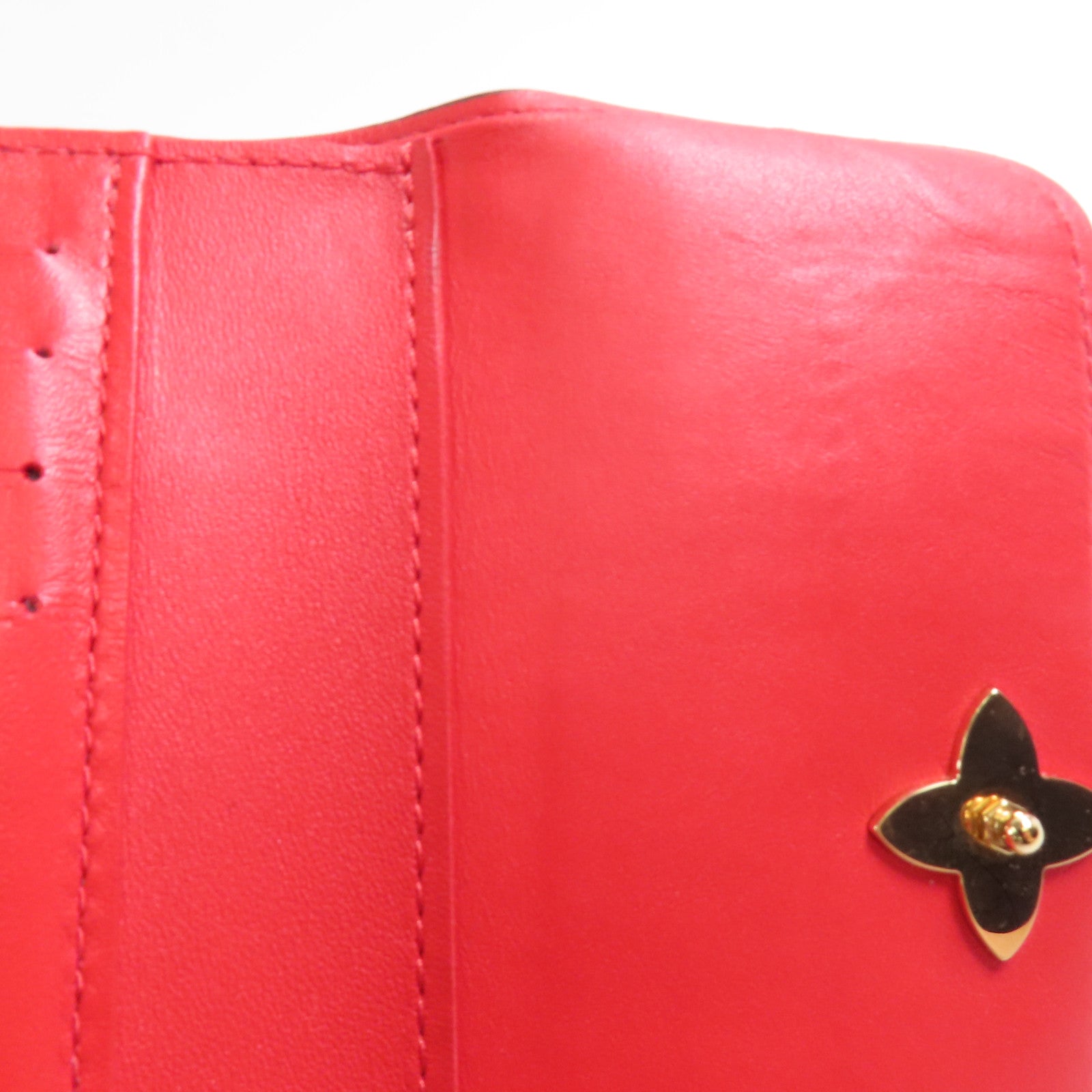 LOUIS VUITTON Monogram Flower金扣錢包