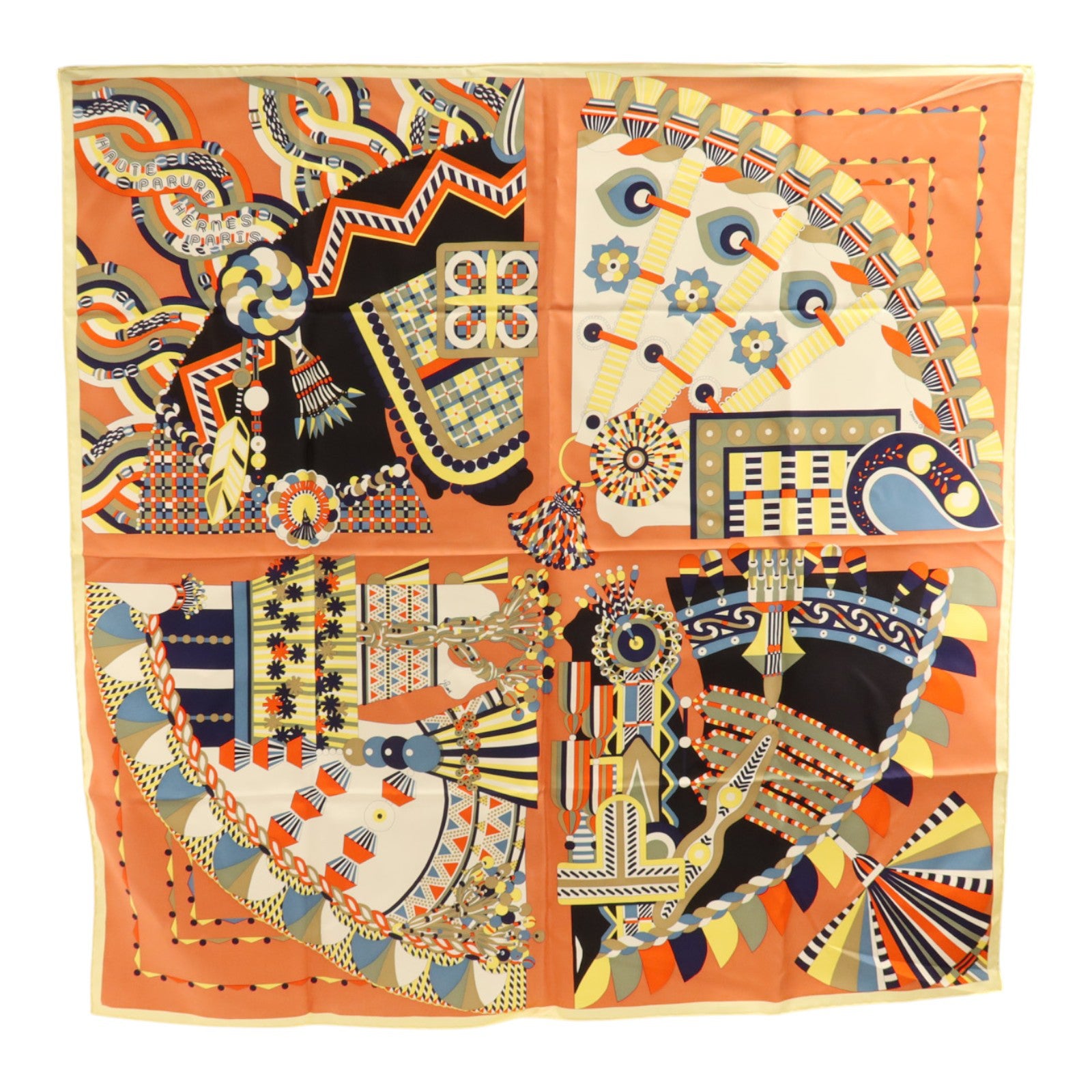HERMES 絲質Scarf 90x90cm絲巾