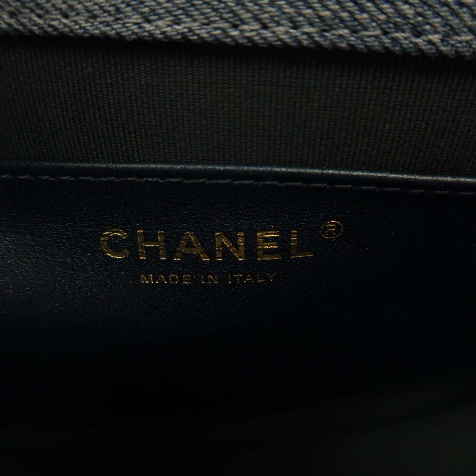 CHANEL【激減優惠】 牛仔布Messenger Bag金扣手挽肩背兩用袋