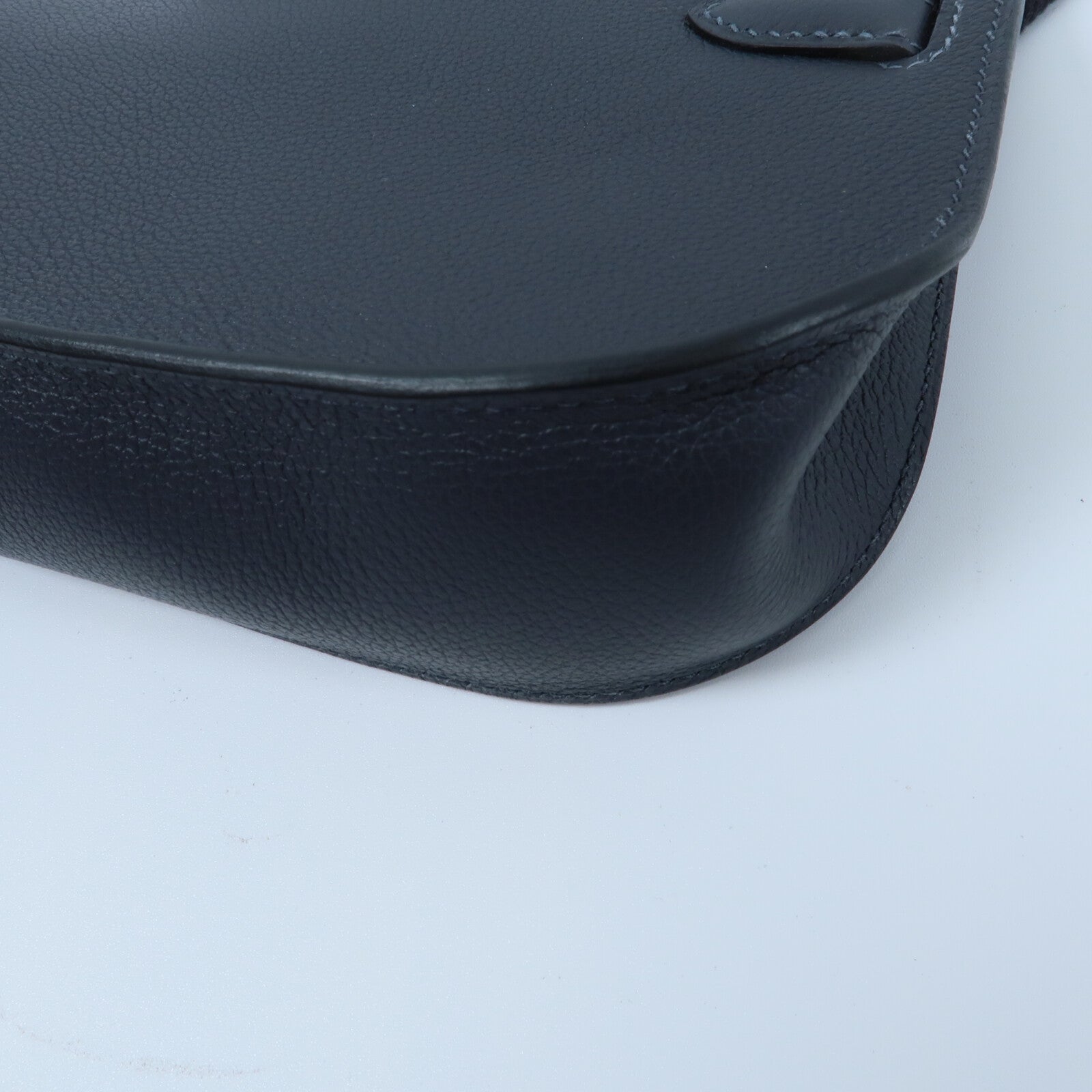 HERMES Evercolor皮革Mini Jypsiere肩背袋Vert Rousseau