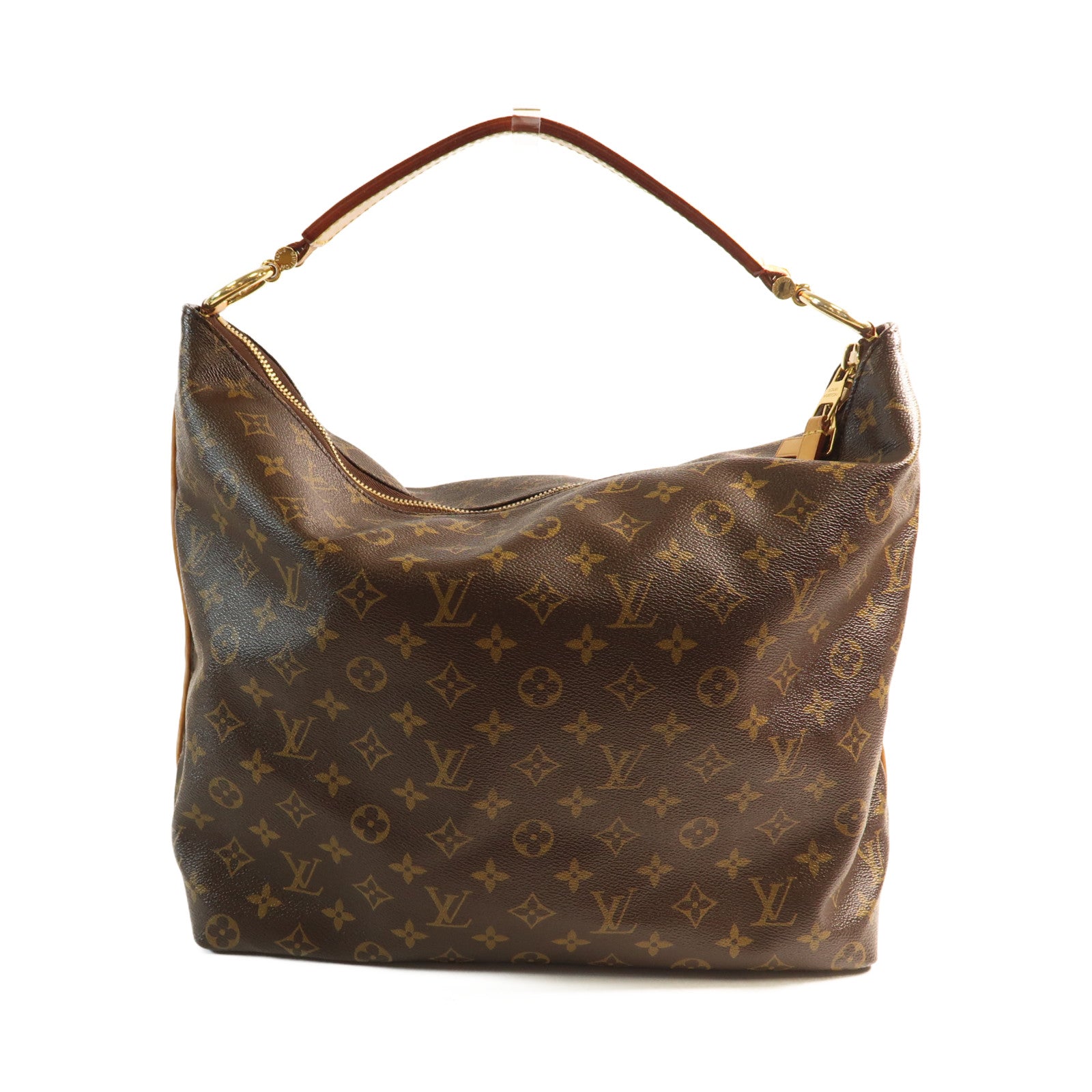 LOUIS VUITTON Monogram Sully MM金扣肩背袋